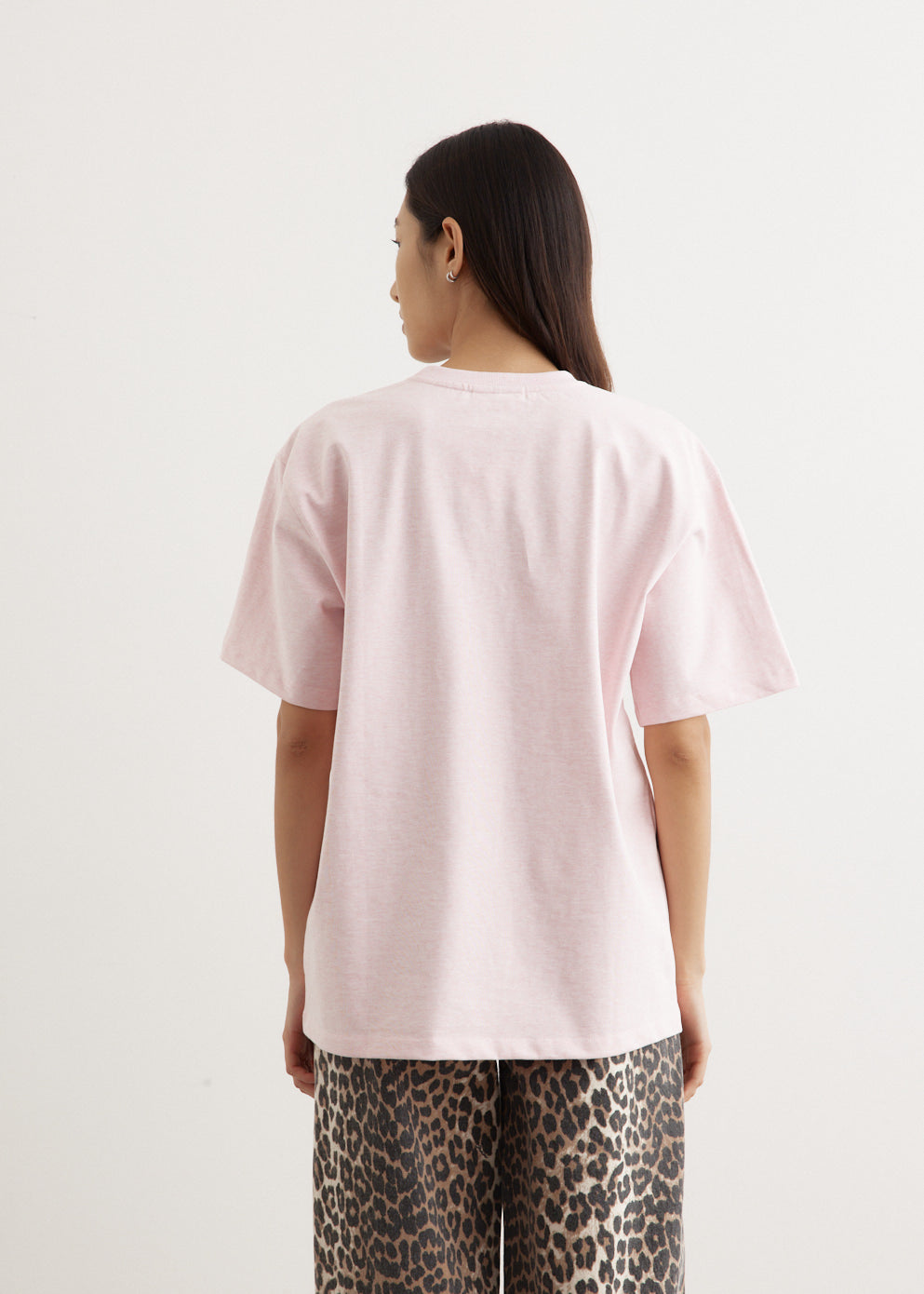 Heavy Cotton Drop Shoulder Heart T-Shirt