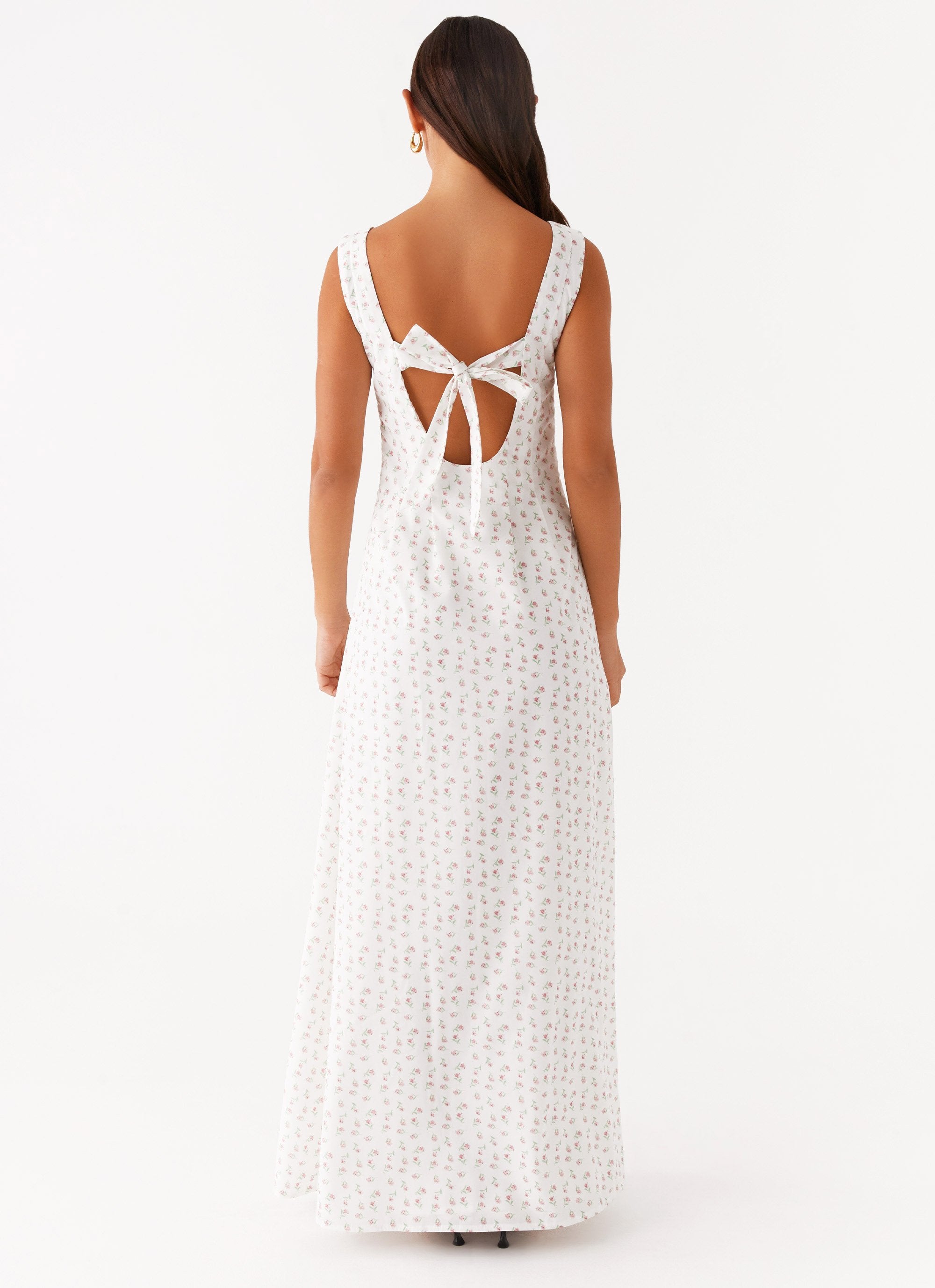 All My Love Maxi Dress - White Floral