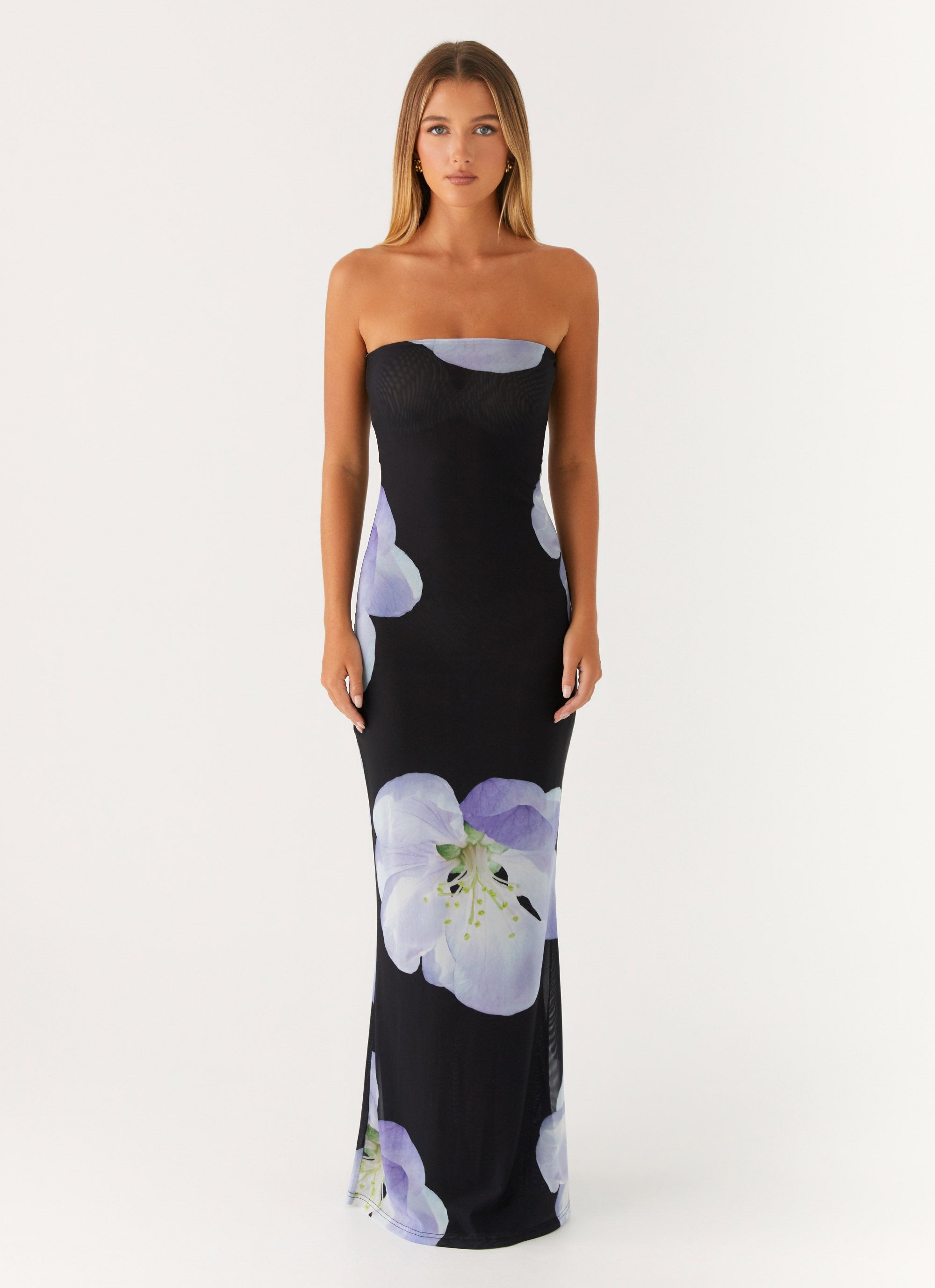 Jorja Maxi Dress - Flower Print