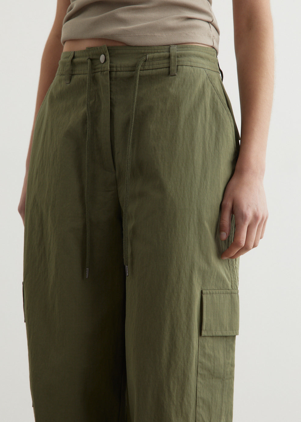 Harpa Barrel Leg Cargo Pants