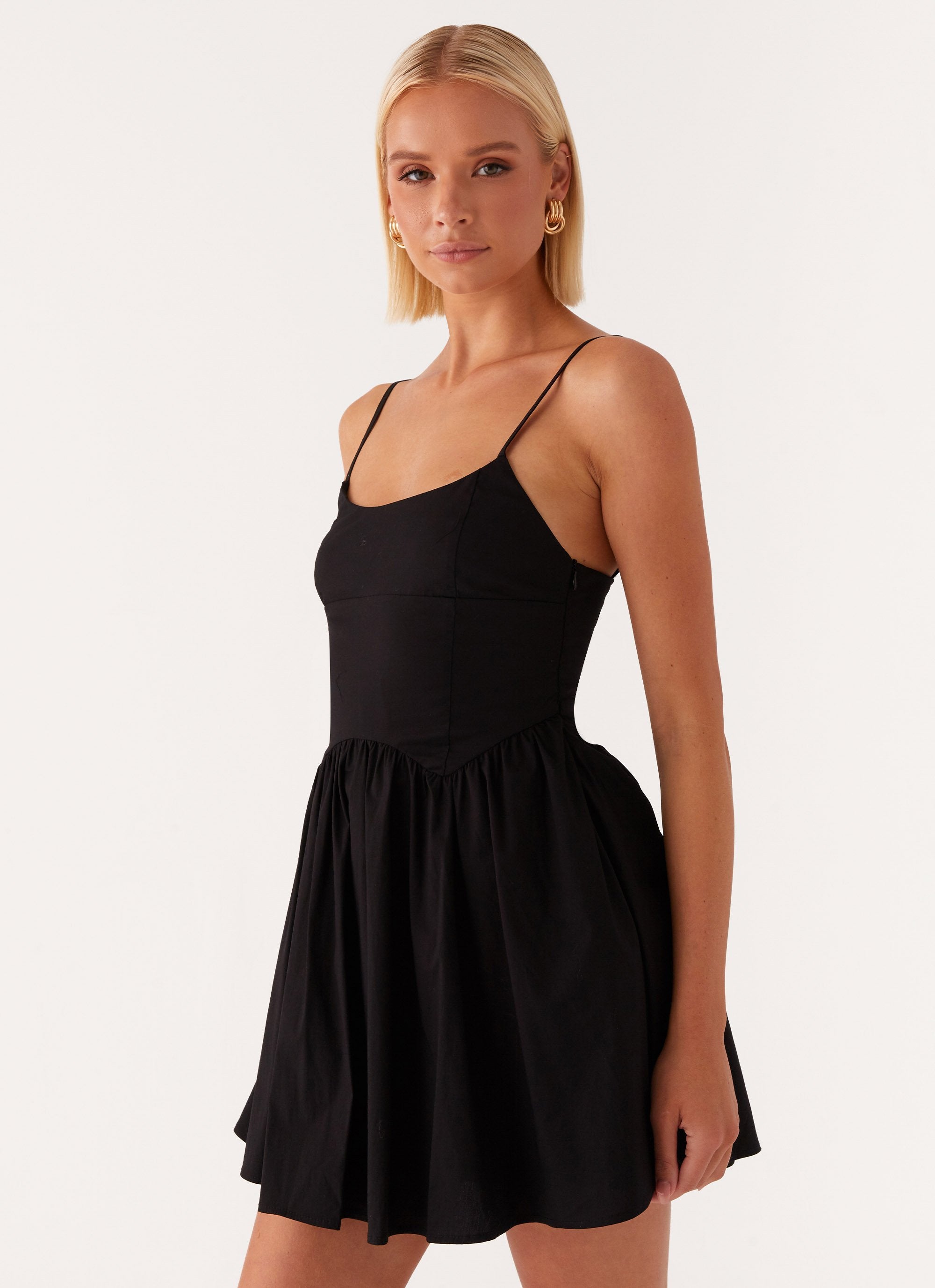 Tesoro Mio Mini Dress - Black