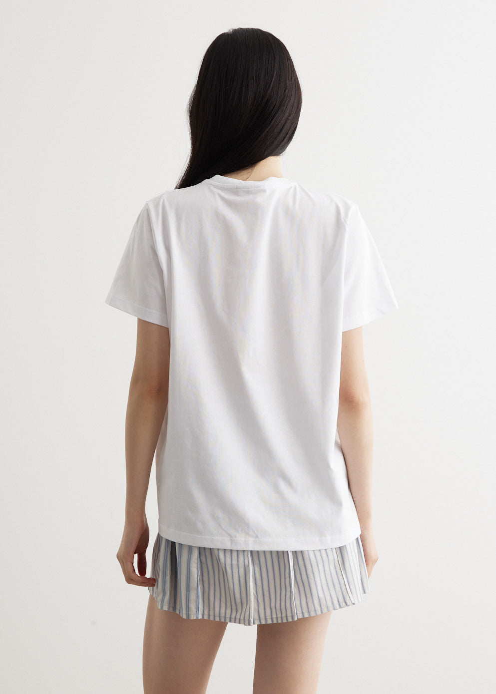 Basic Jersey Cat Relaxed T-Shirt