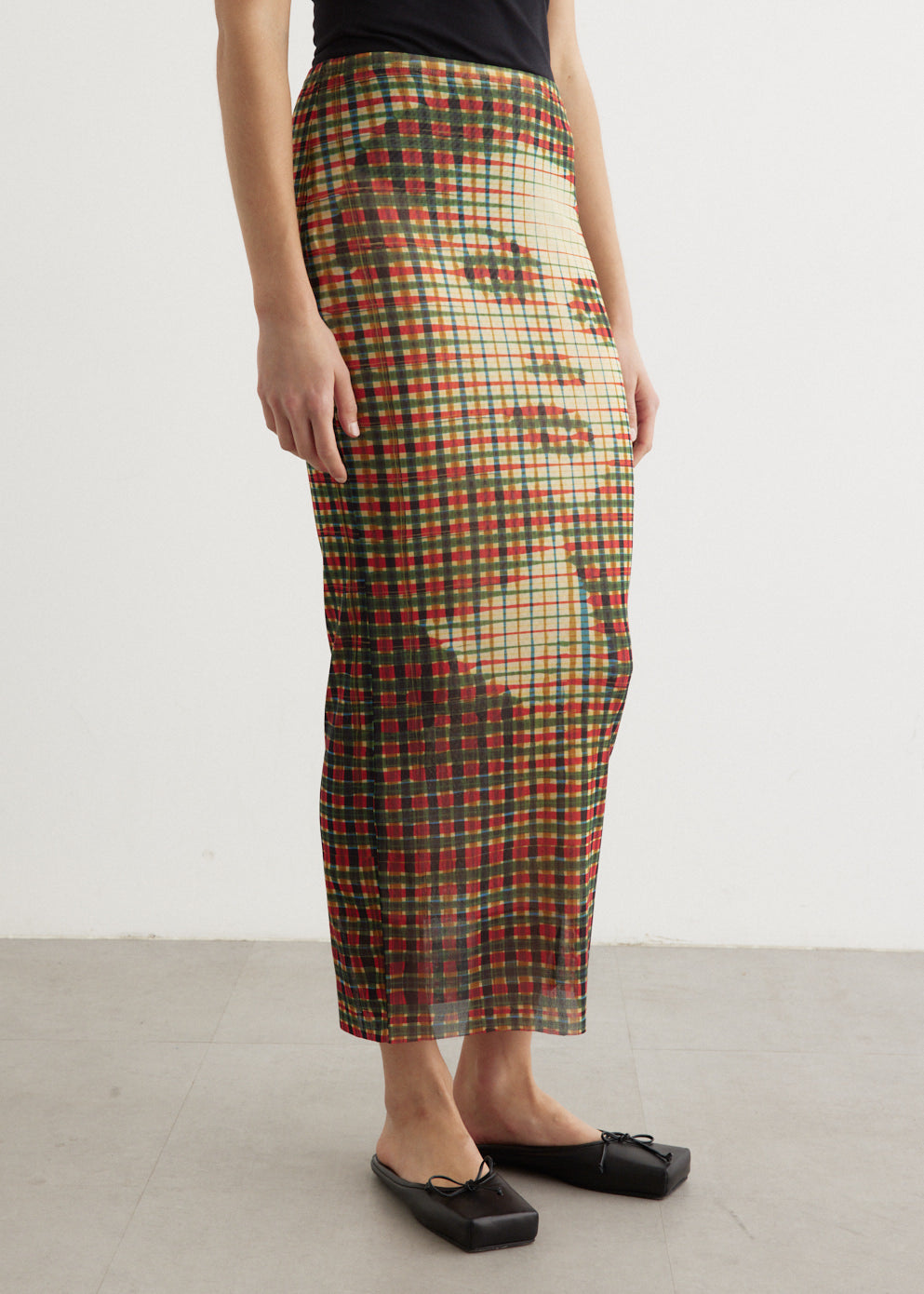 Mesh Long Skirt