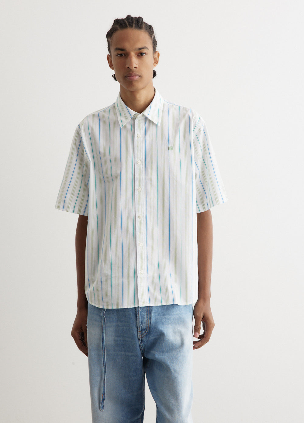 Sarlie Striped Short Sleeve Shirt