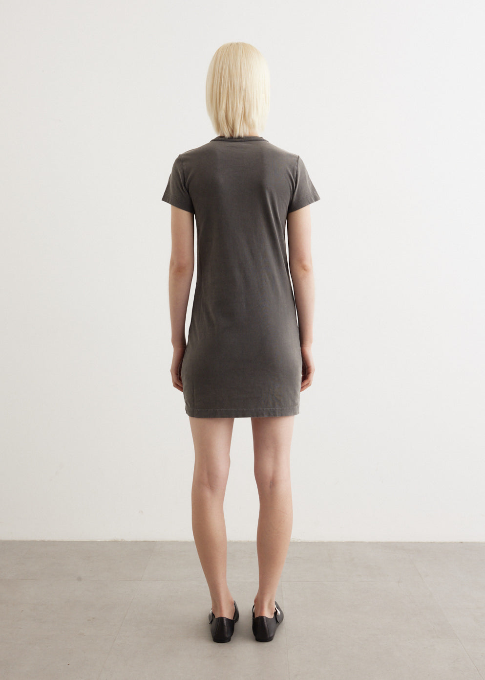 Shrunken T-Shirt Mini Dress