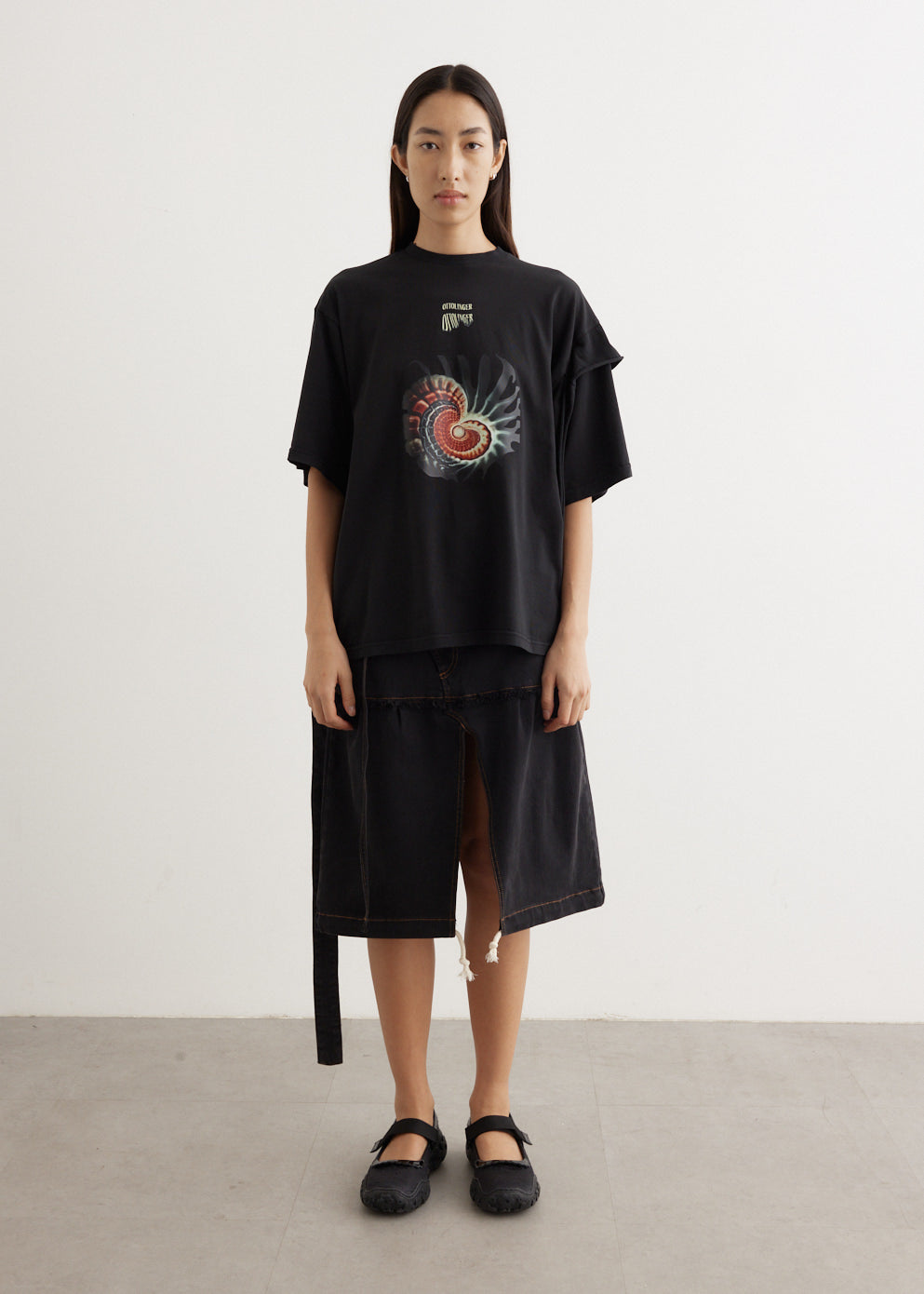 Deconstructed Oversized T-Shirt