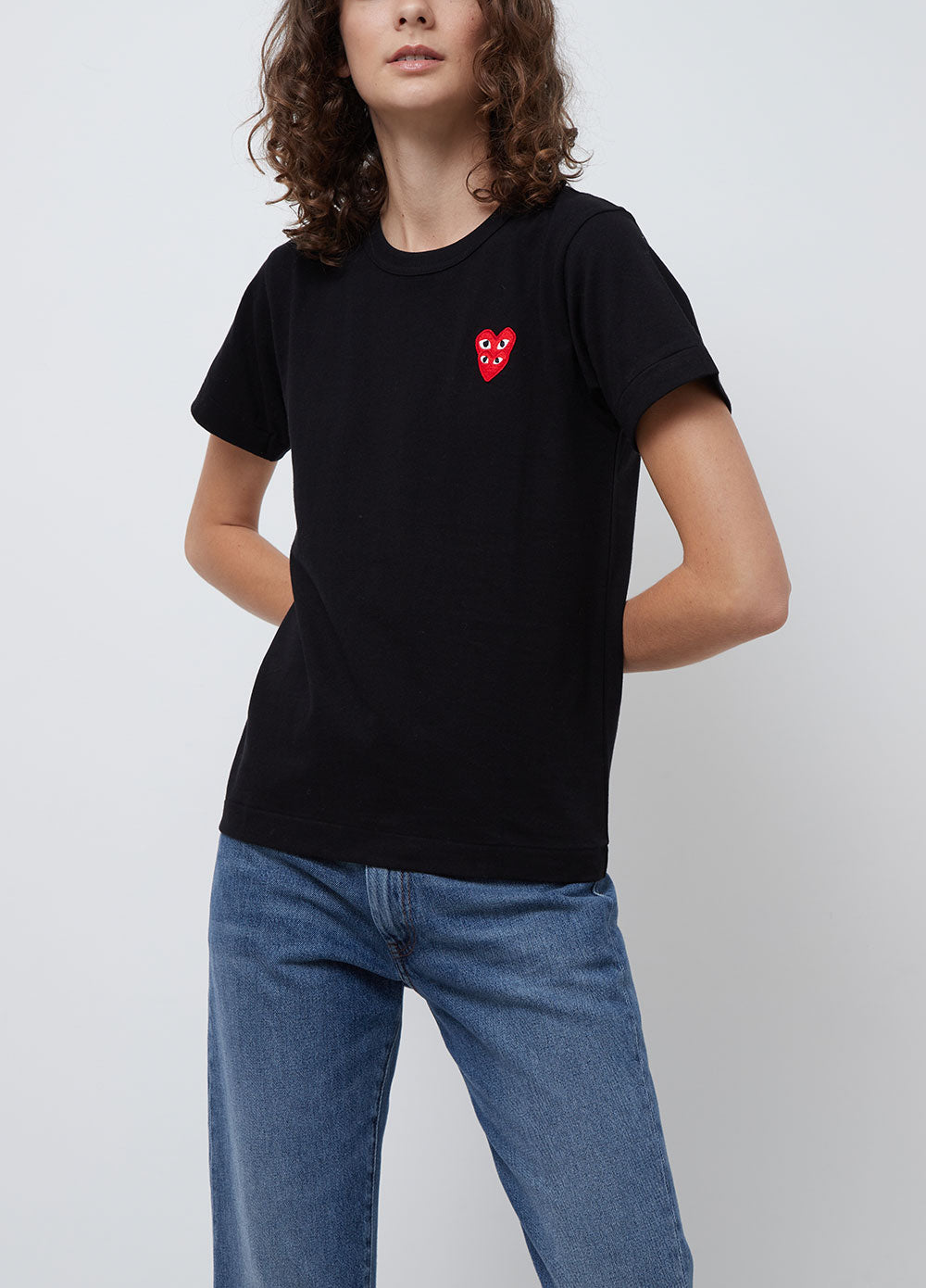 T287 Double Heart T-shirt