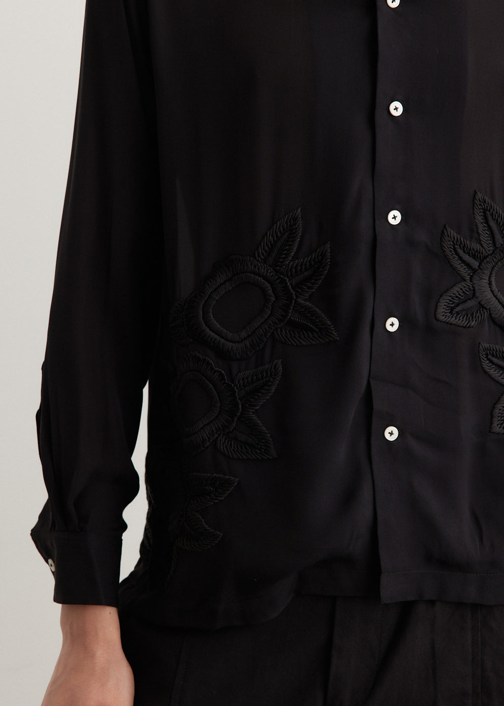 Midnight Daffodil Long Sleeve Shirt