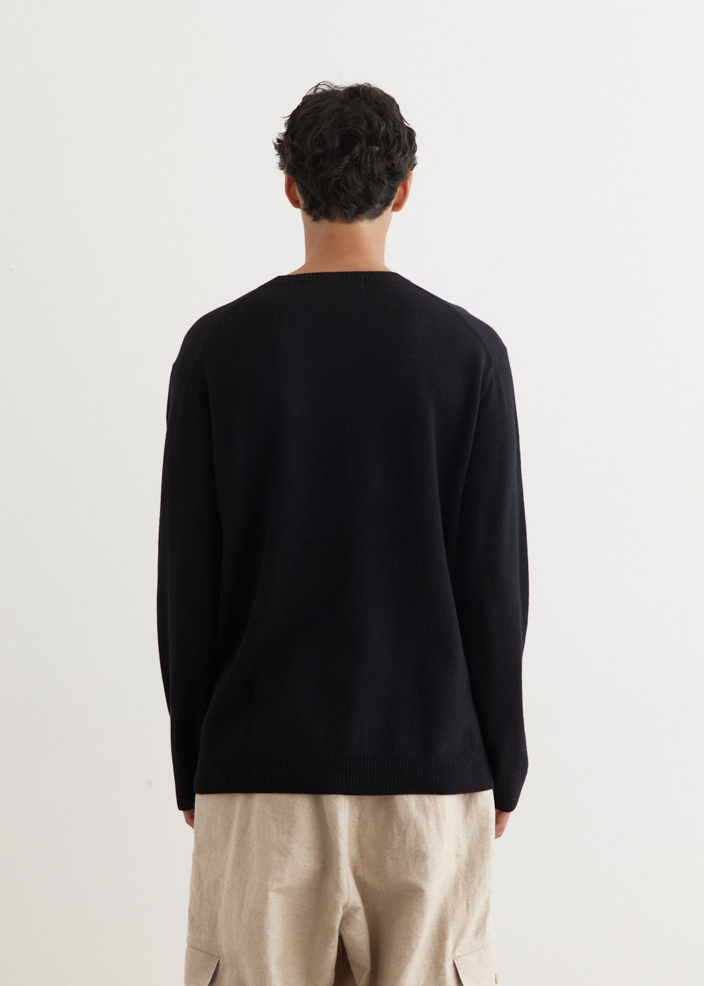 Logo Round Neck Knit