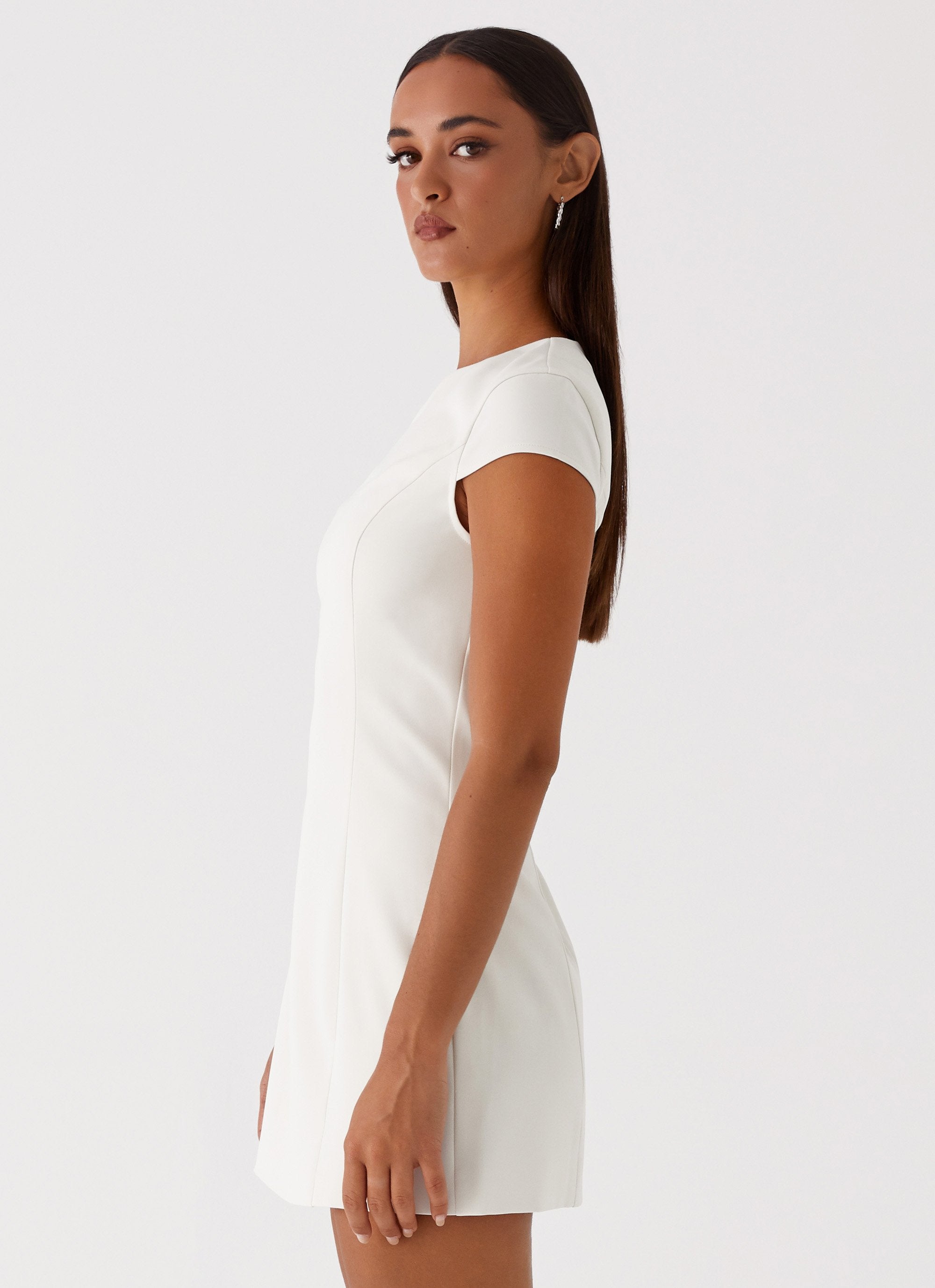 Harriet Mini Dress - Off White