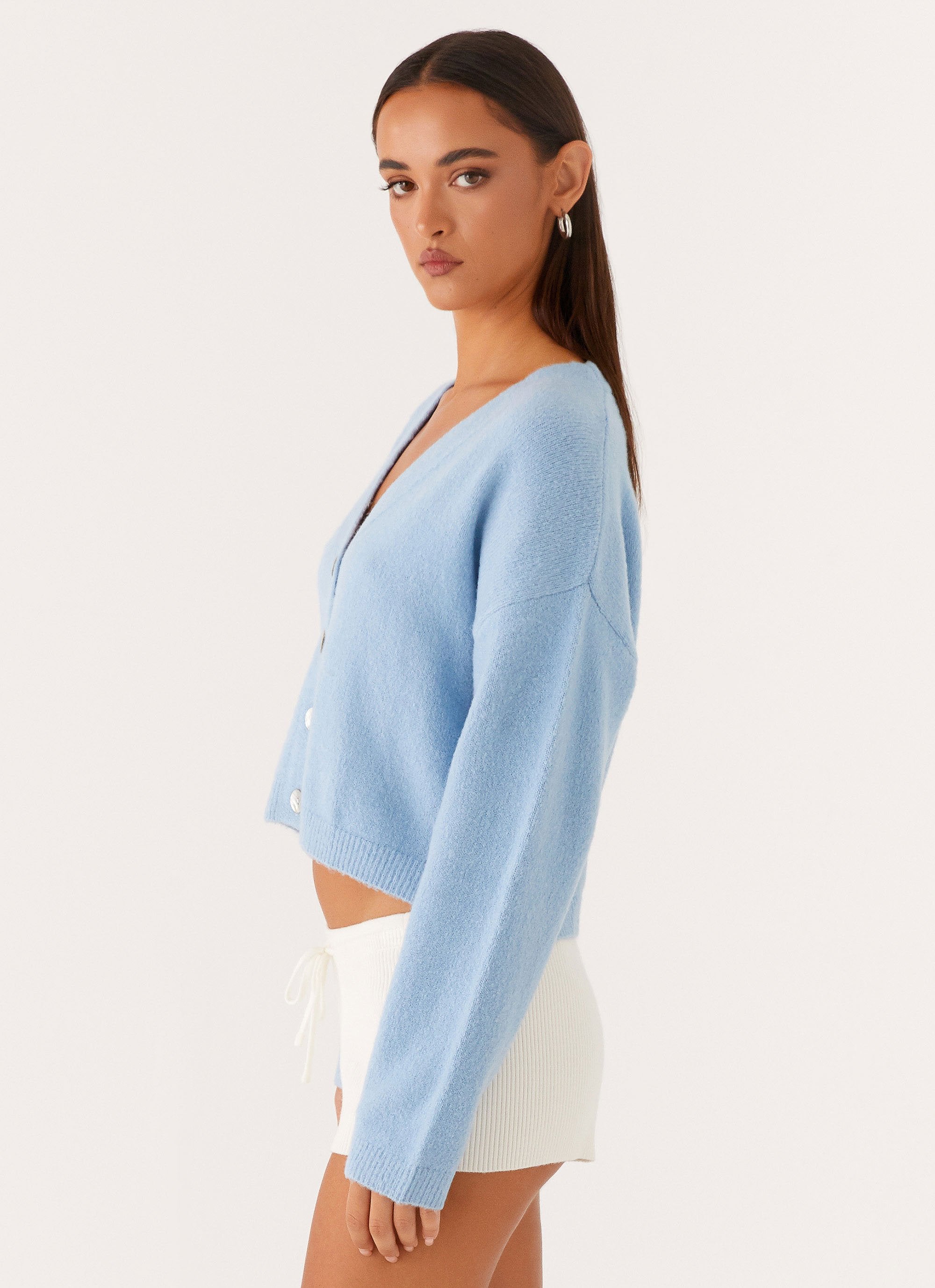 Lenka Oversized Cardigan - Blue