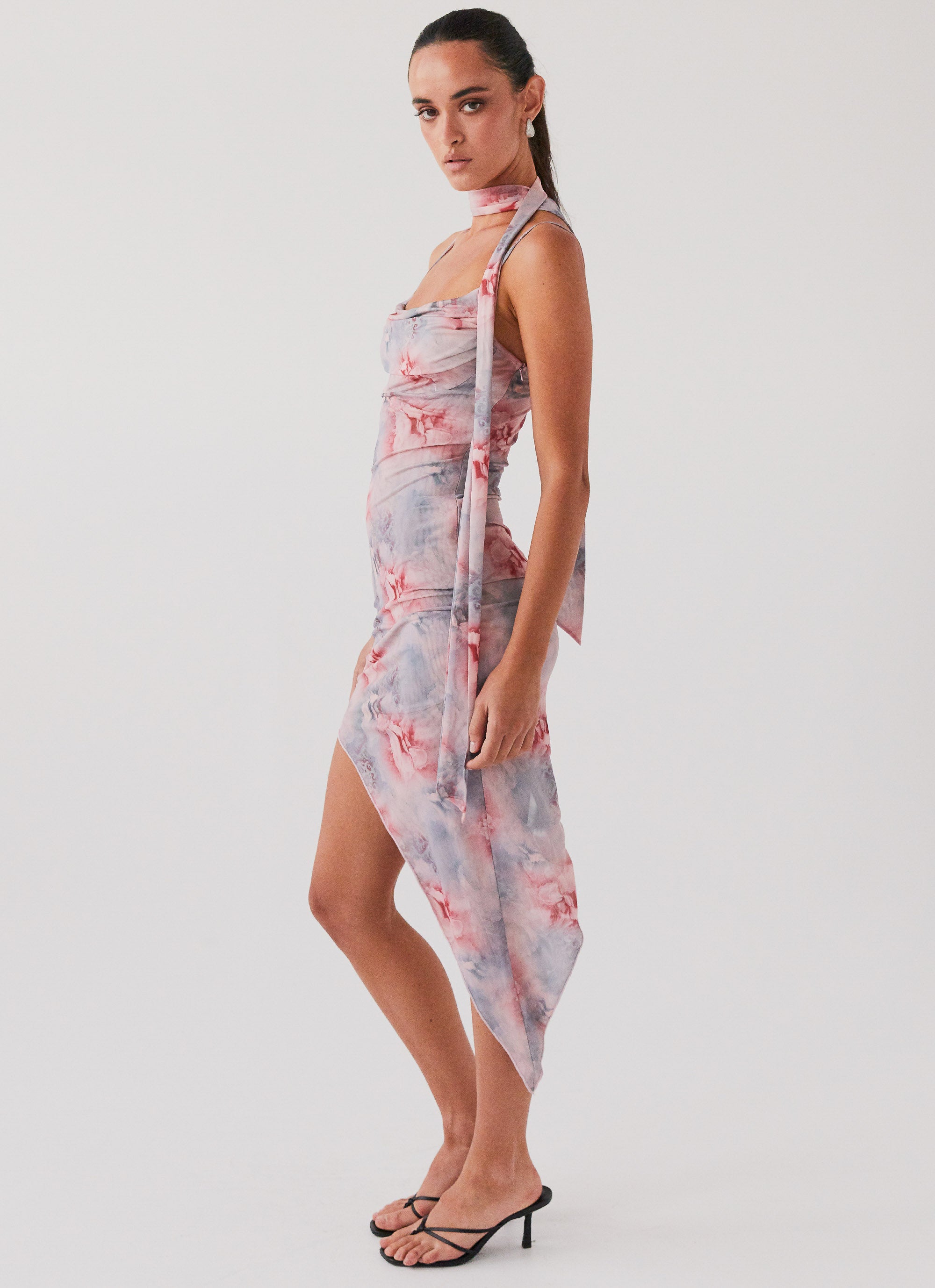 In Your Dreams Midi Dress - Chantilly Floral