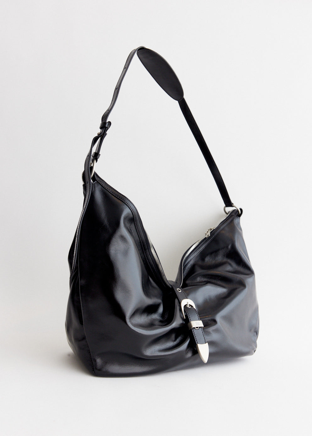 Belted Hobo Bag