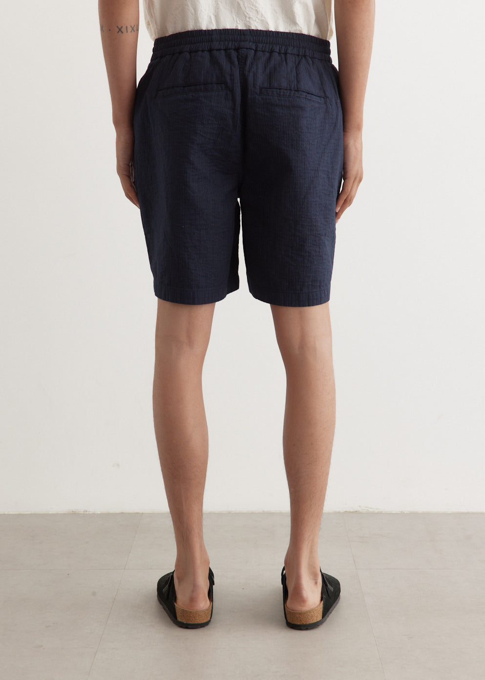 Textured Smokestack Shorts