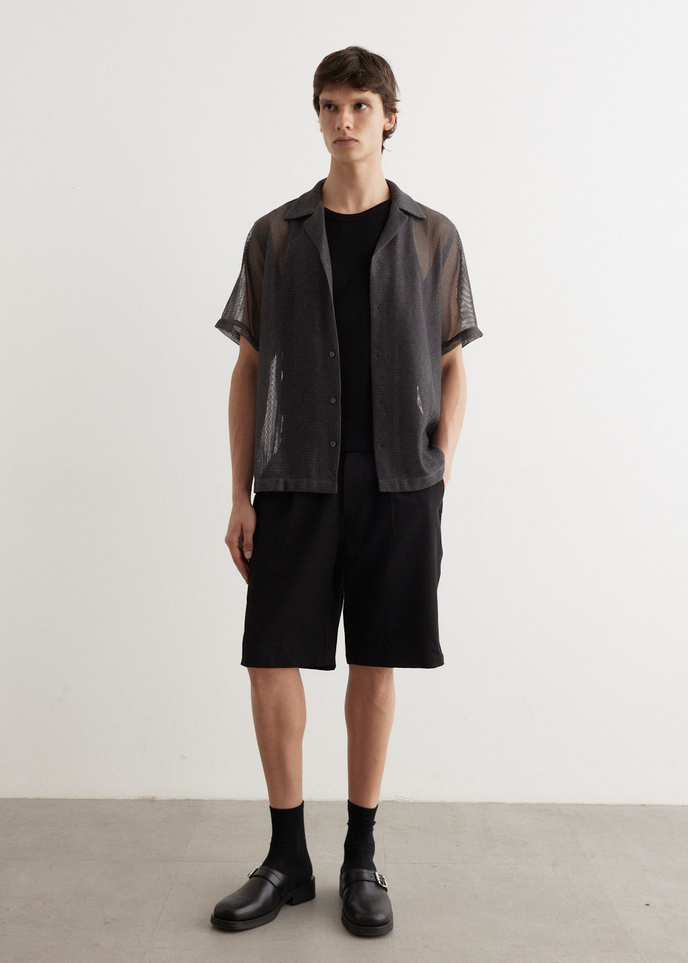 Canty Mesh Short Sleeve Shirt