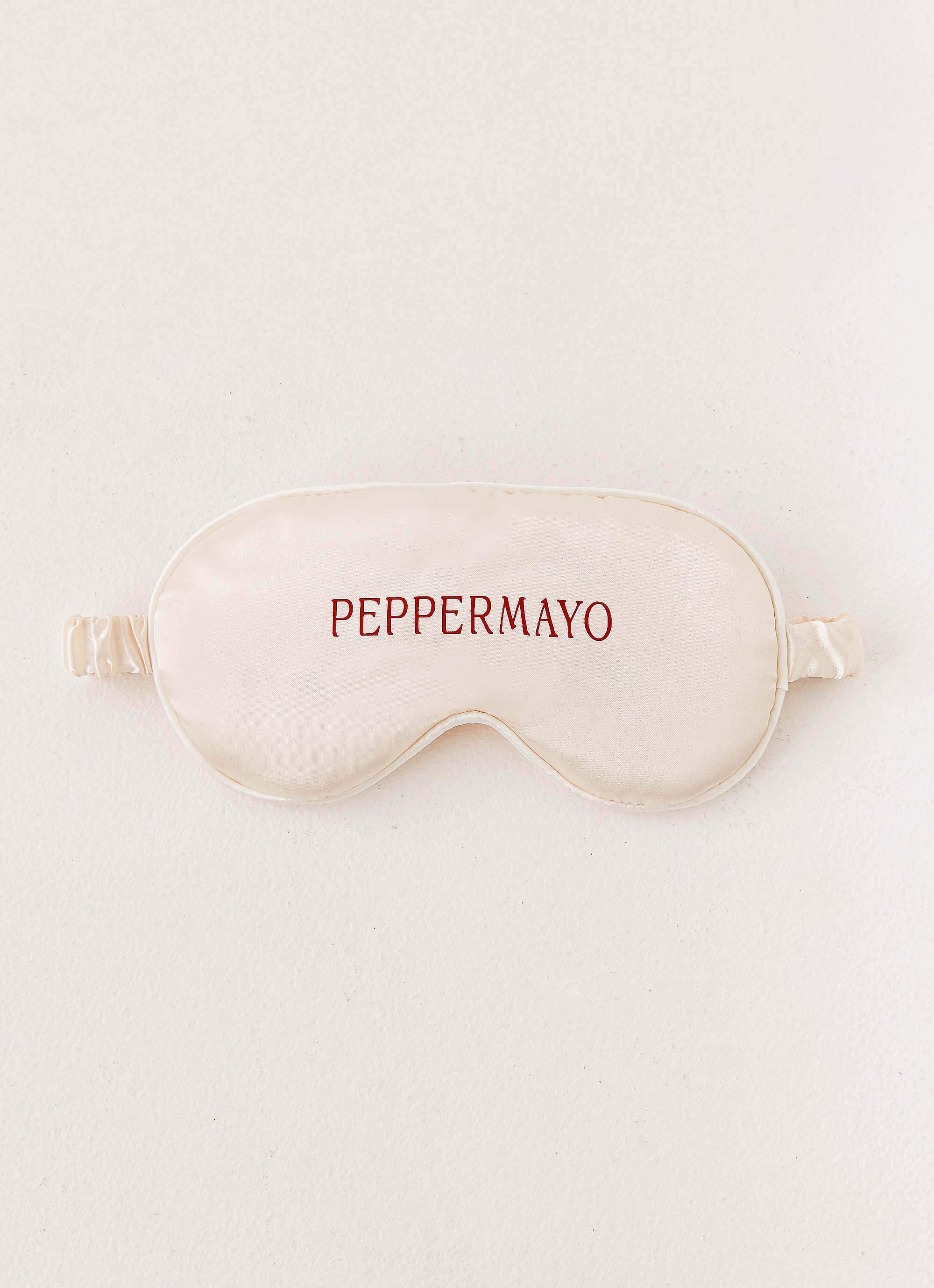 Peppermayo Sleep Mask - Ivory