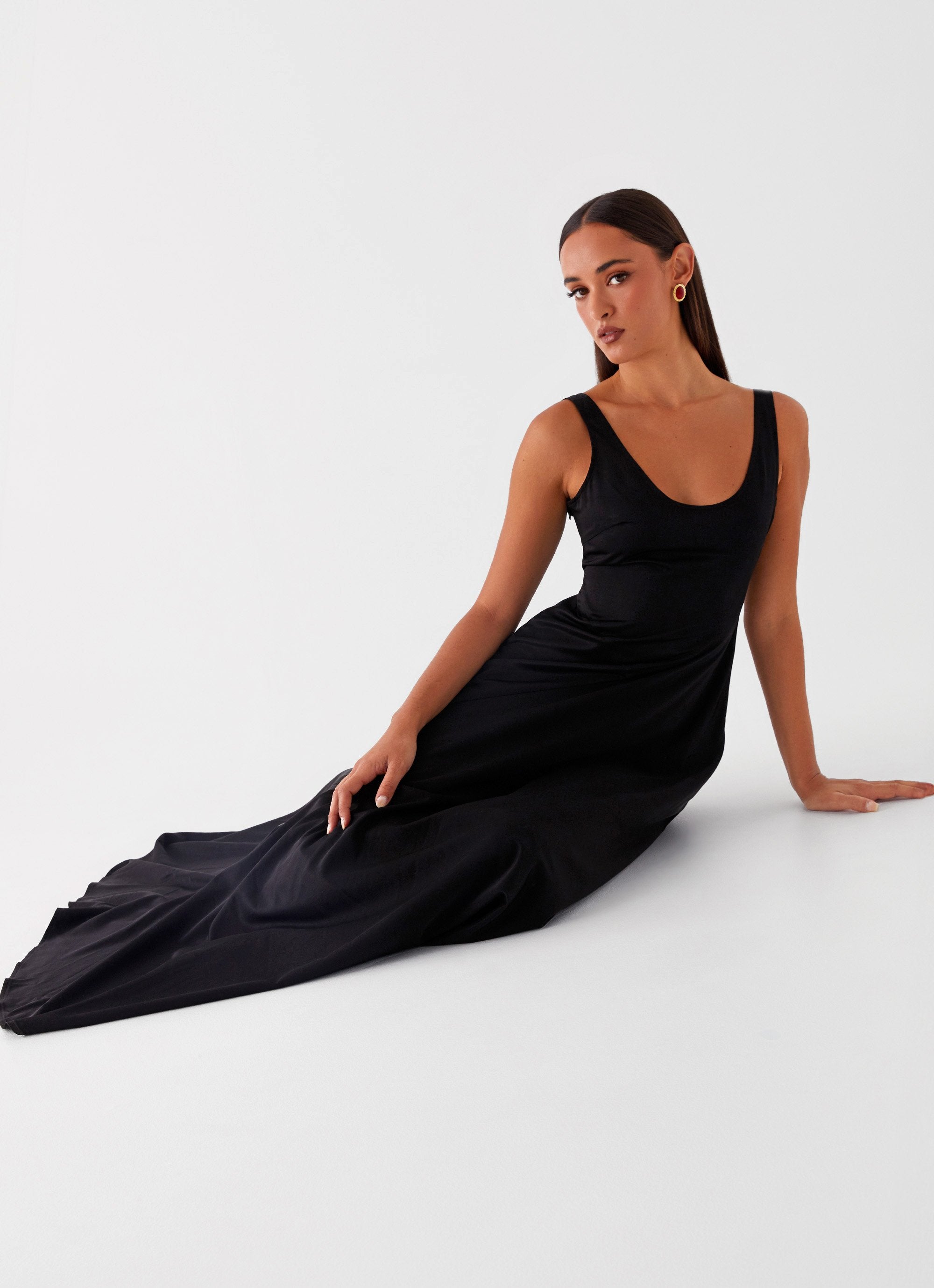 Cosma Maxi Dress - Black