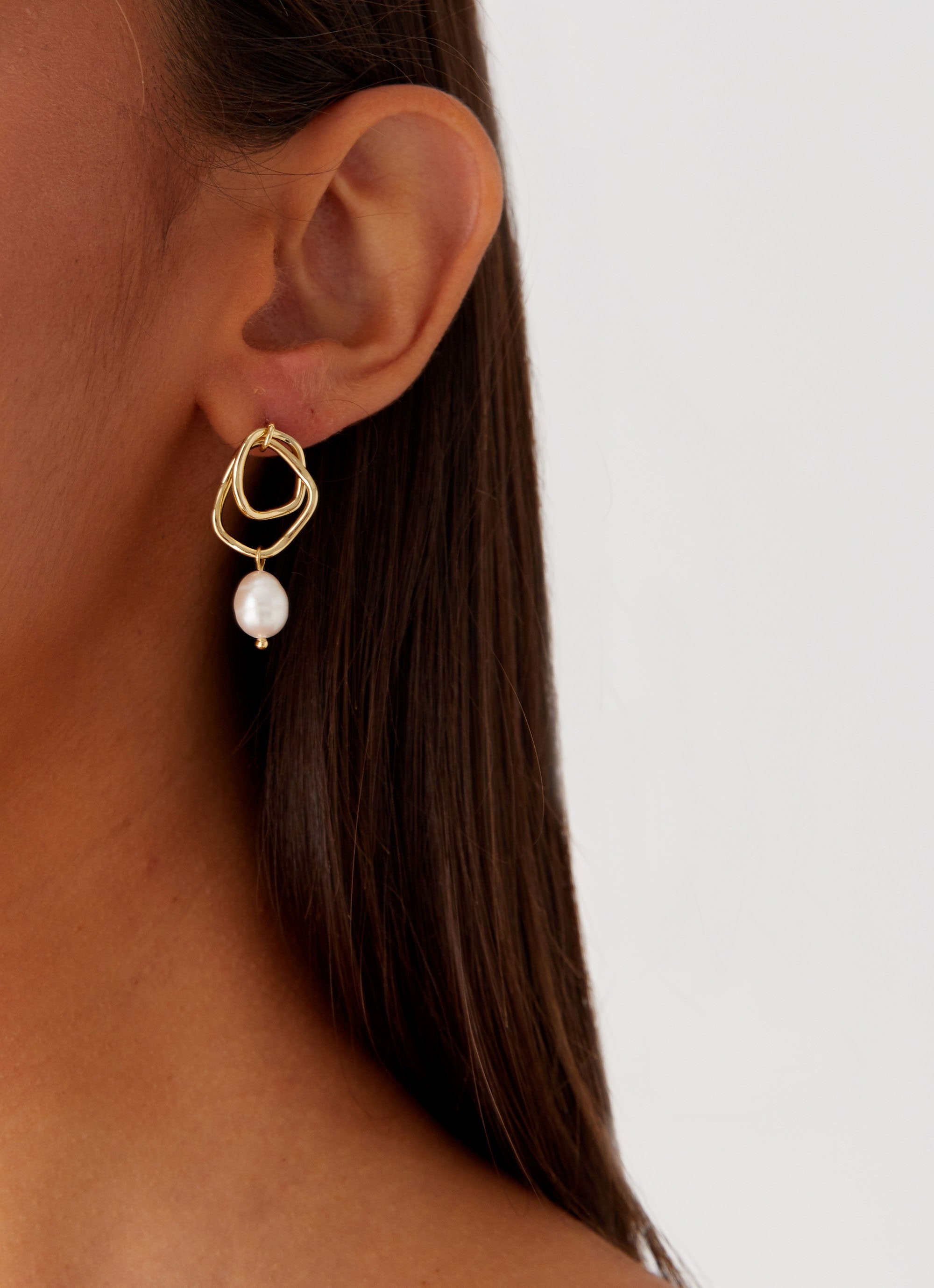 Hermione Earrings - Gold