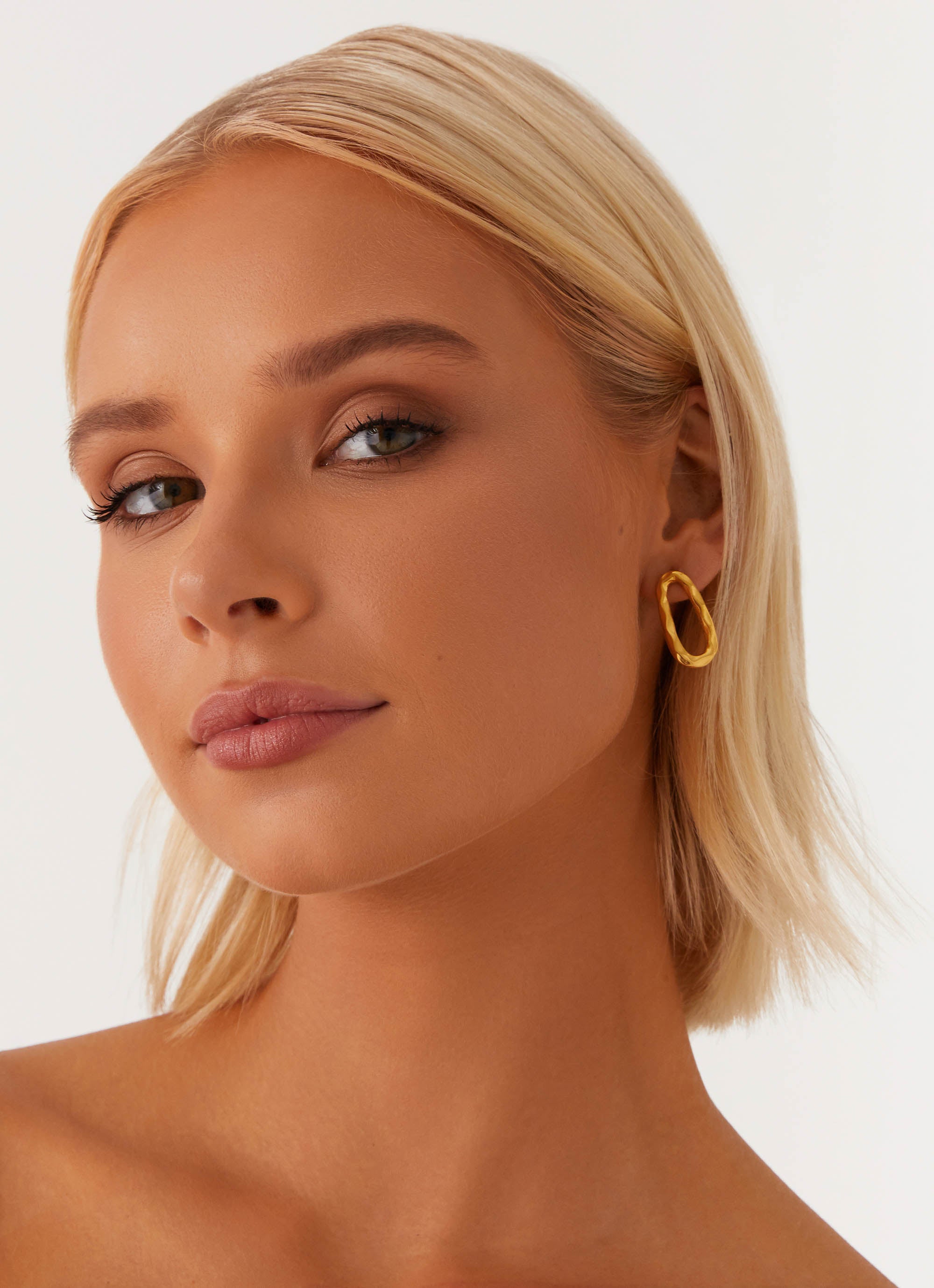 Jedia Earrings - Gold