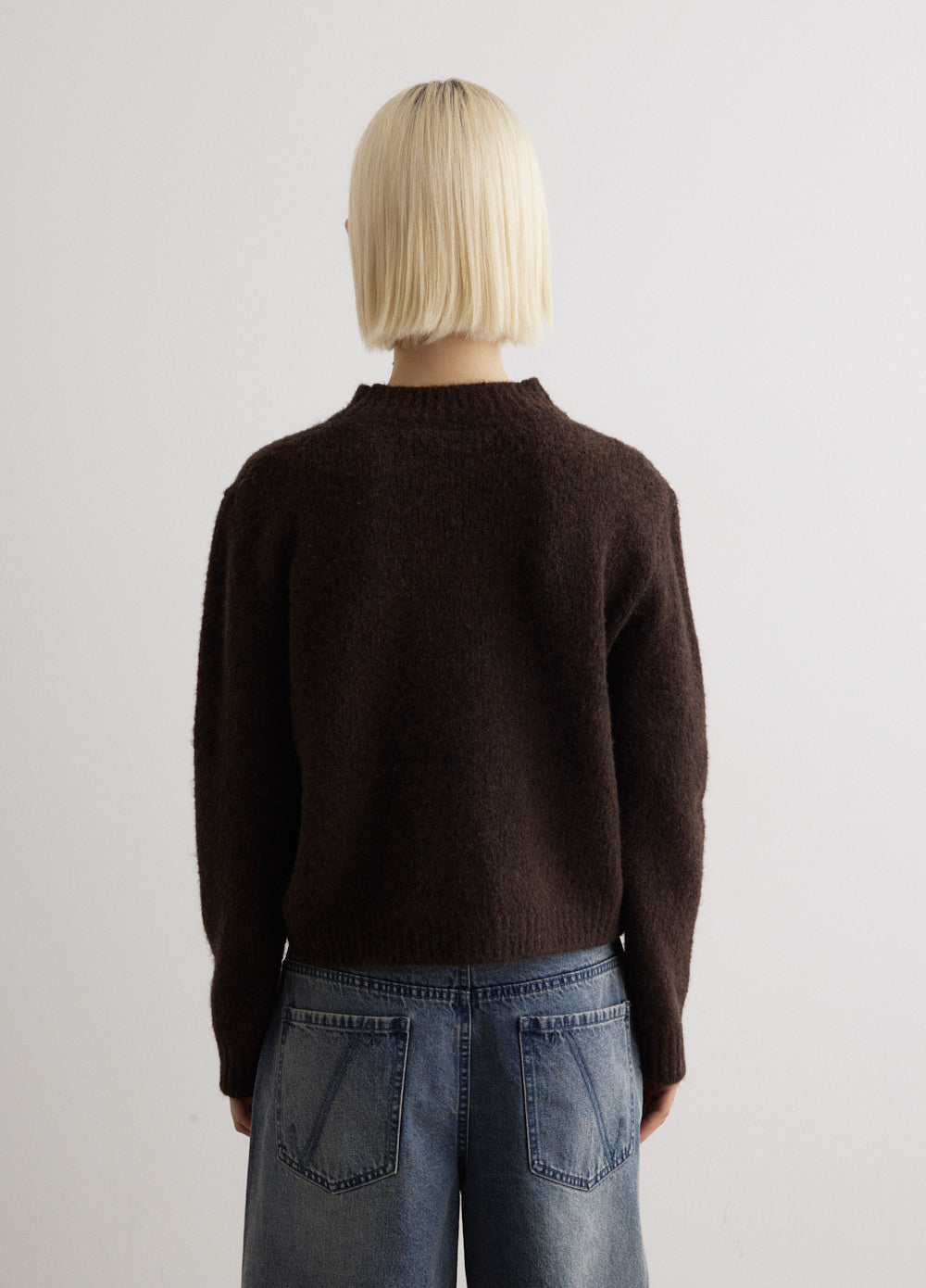 Dove Intarsia Jumper