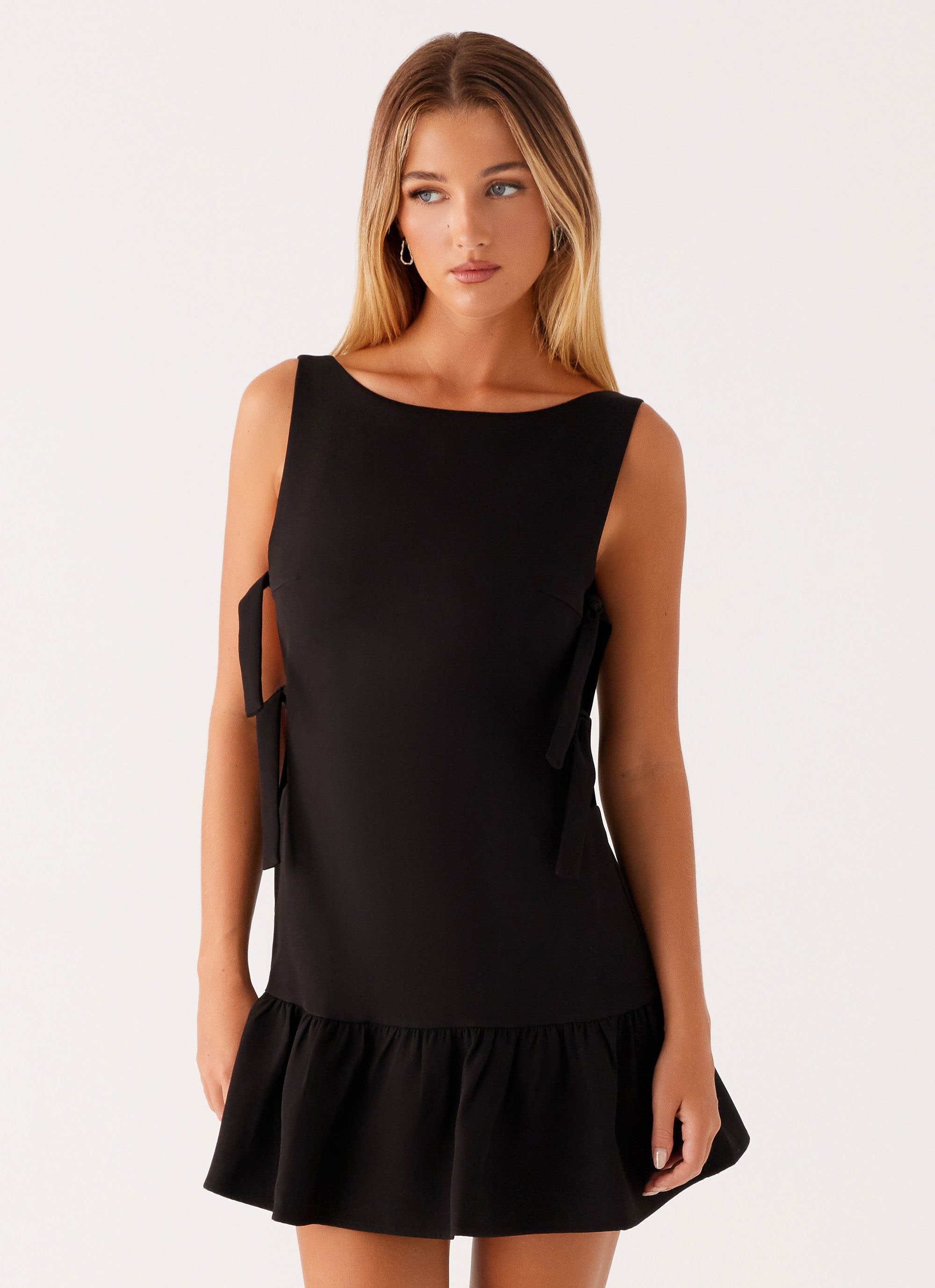 Roux Mini Dress - Black