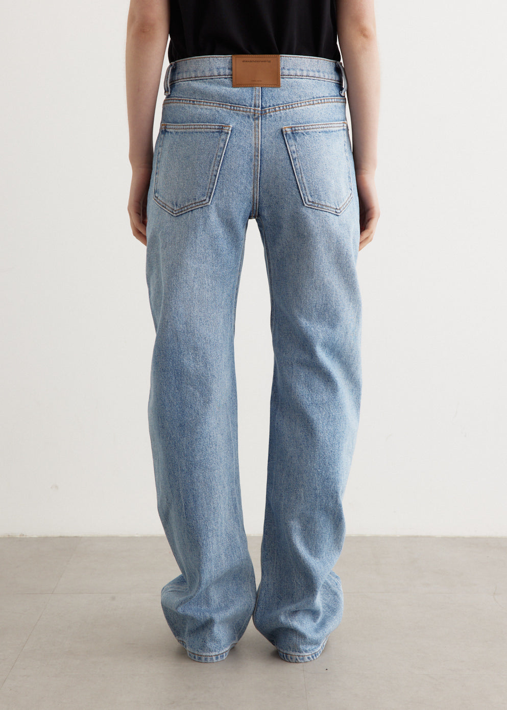 Mid Rise Bowed Gusset Jeans