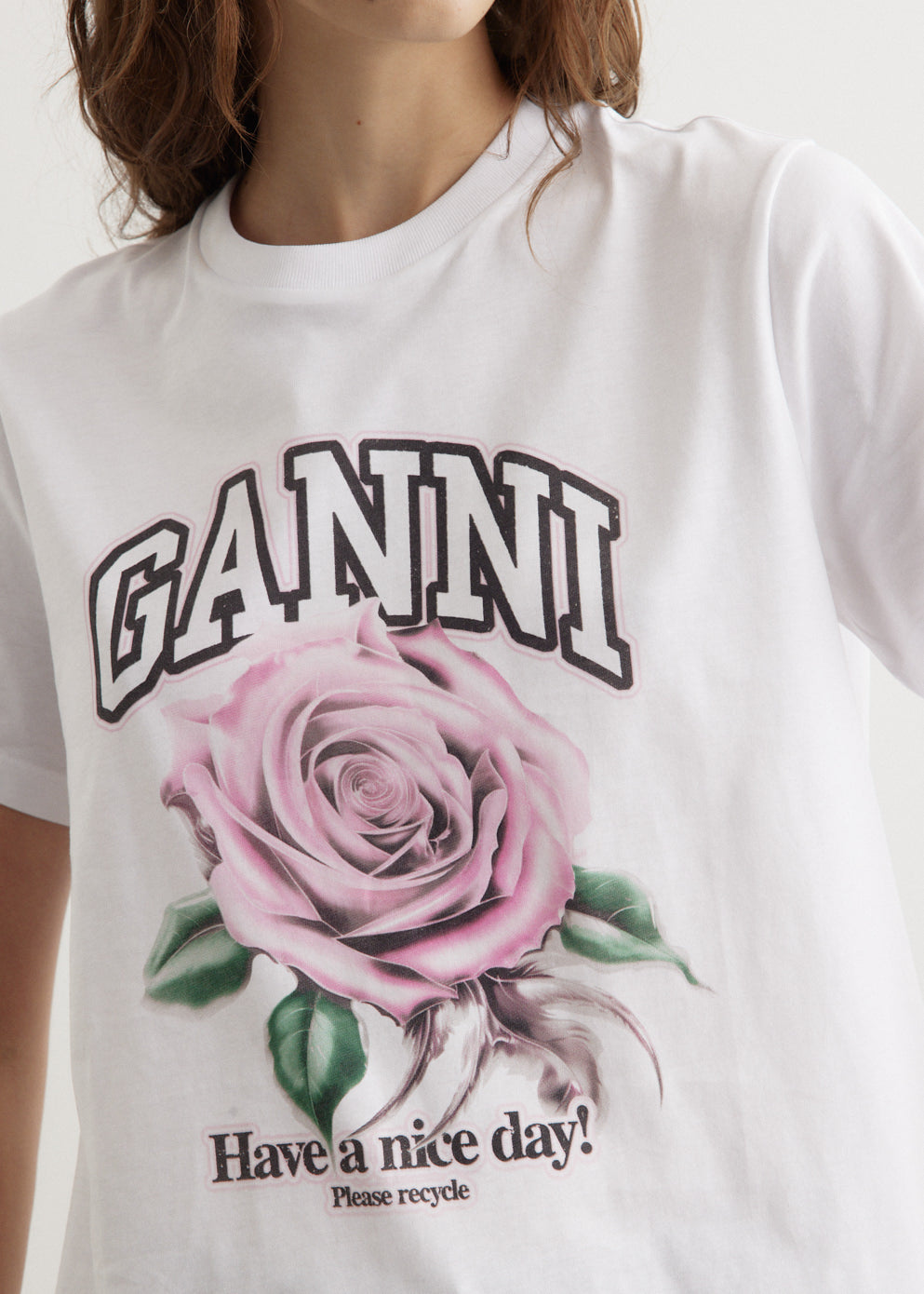 Basic Jersey Rose Relaxed T-Shirt