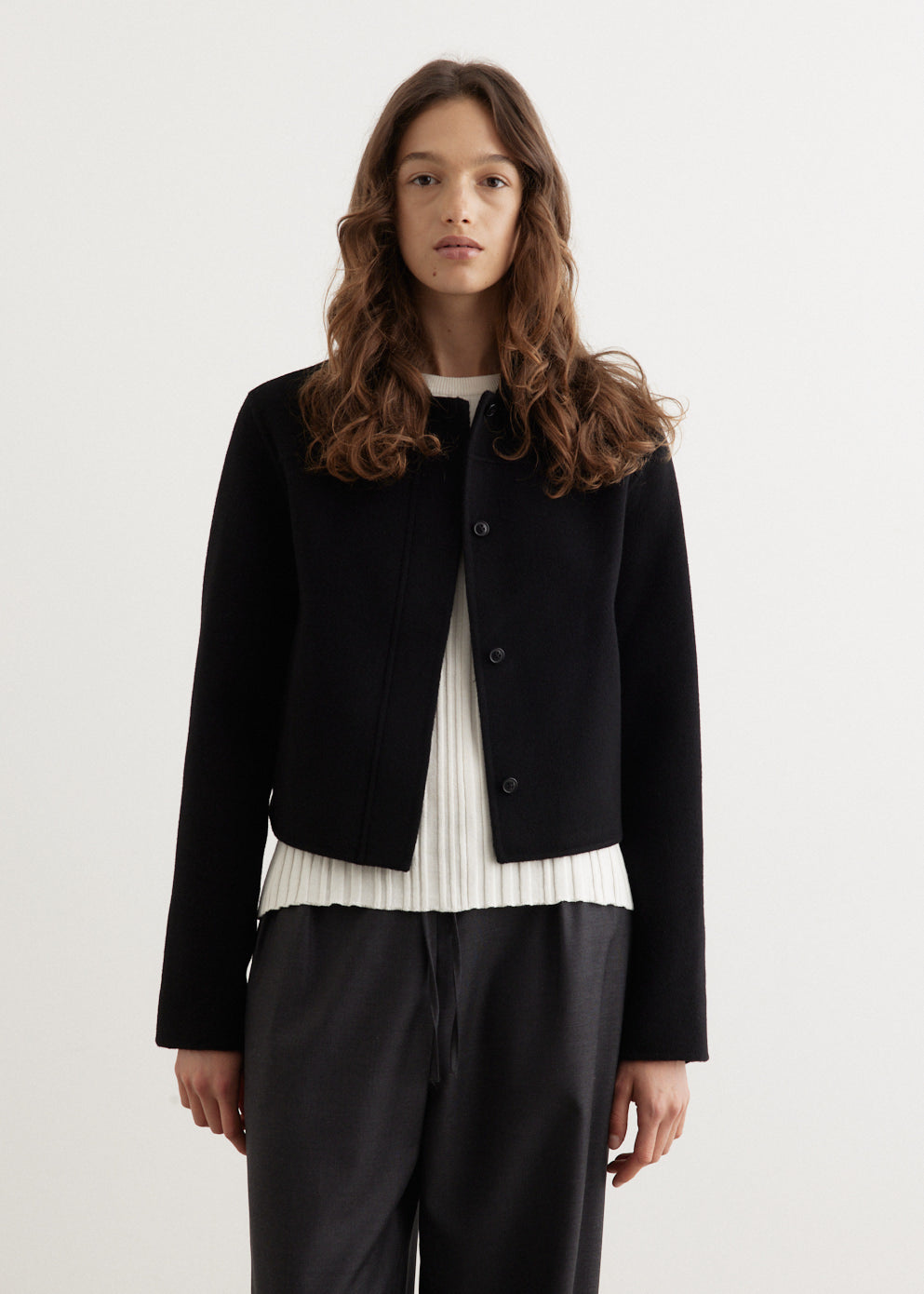 Zhanna Short Boxy Coat