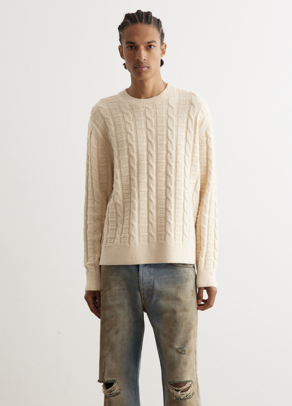 Kelviro Cable Knit Jumper