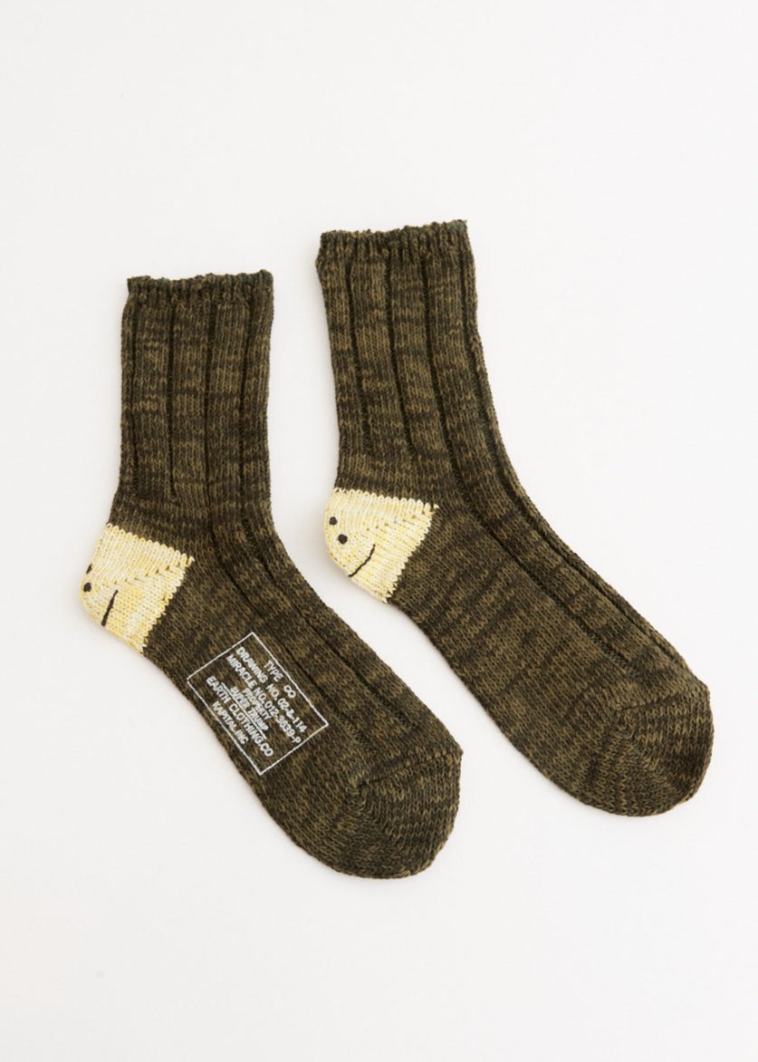56 Yarns MA-1 RAINBOWY HAPPY HEEL Socks