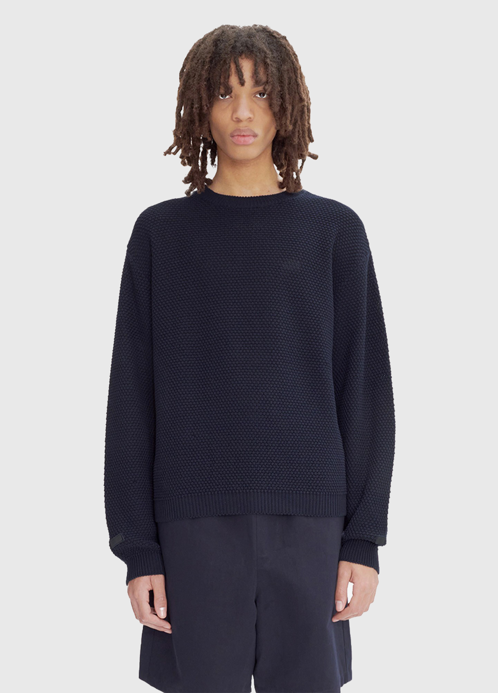 x JJJJound Crew Knit Jumper