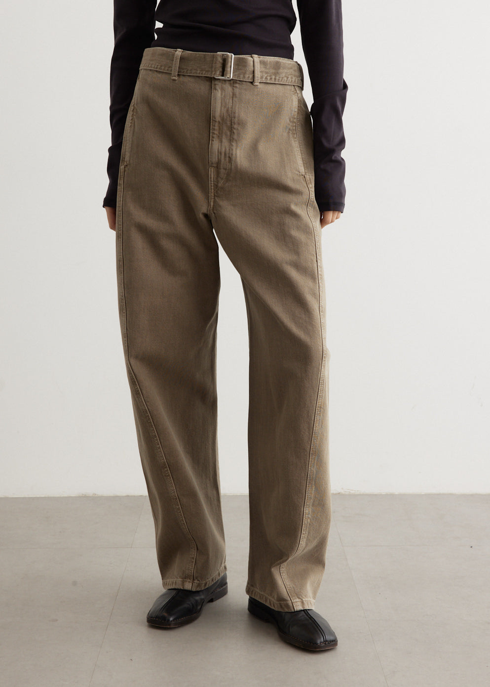 Twisted Belted Pants