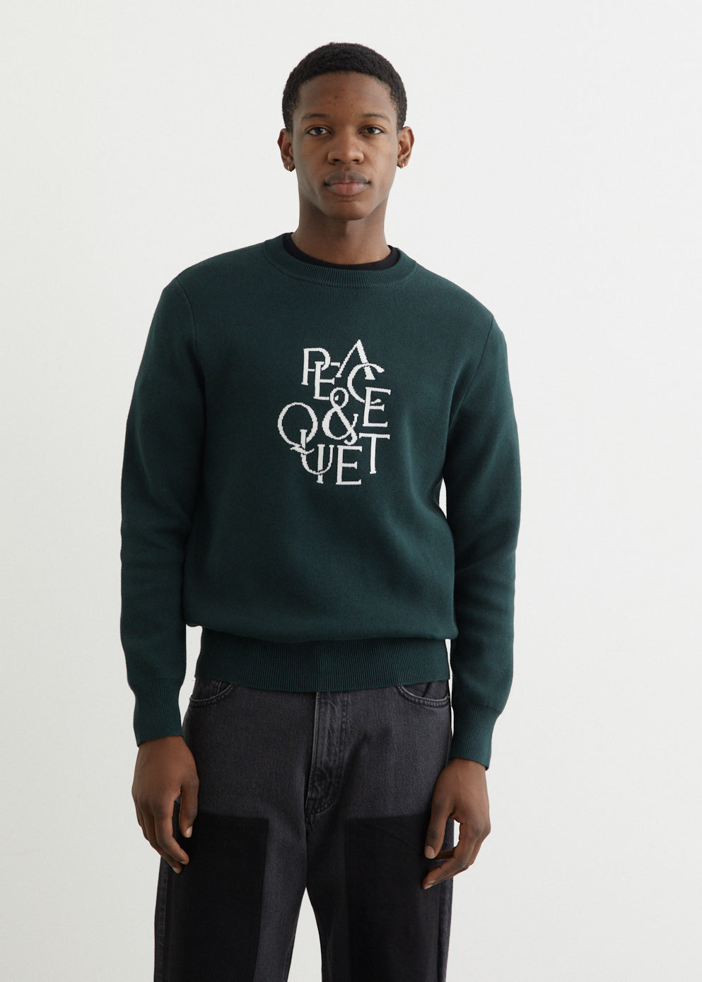 Serif Jacquard Sweater