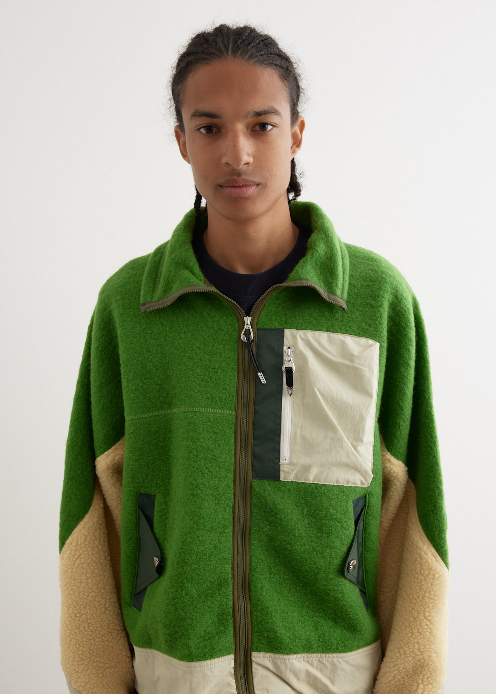 Wool Jersey Blouson