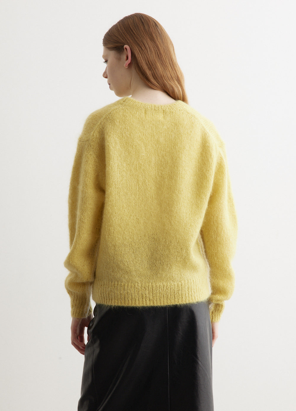 Stitch Detail Mohair Knit