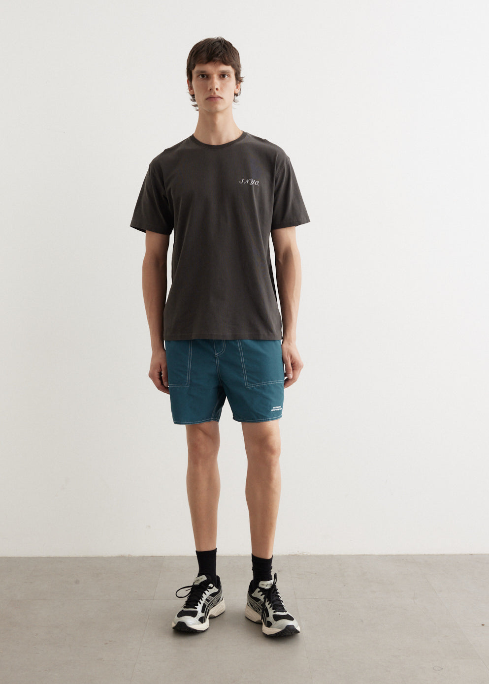 Talley Contrast Stitch Swim Shorts