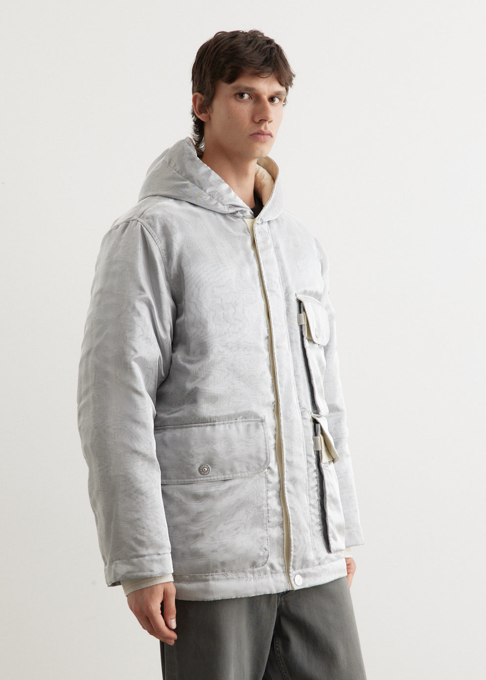 Nanometric Aluminium Down Jacket