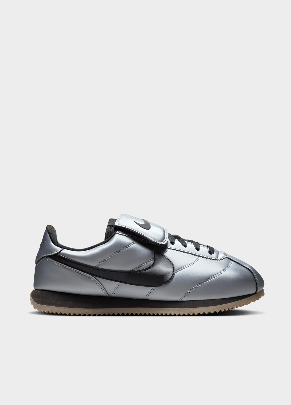 Cortez Leather SE 'Metallic Cool Grey' Sneakers