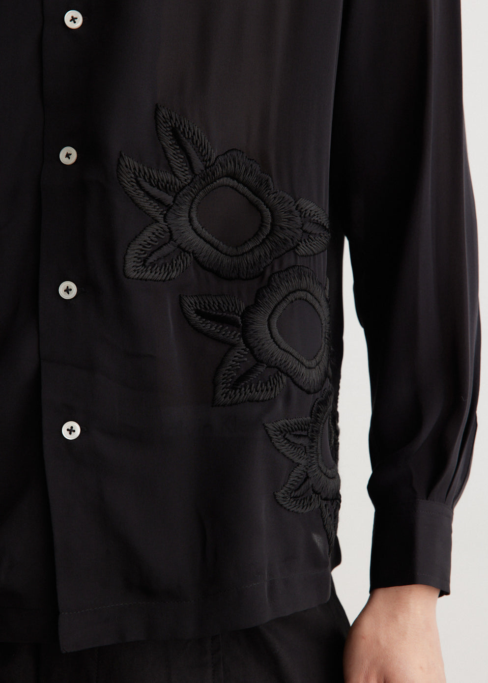 Midnight Daffodil Long Sleeve Shirt