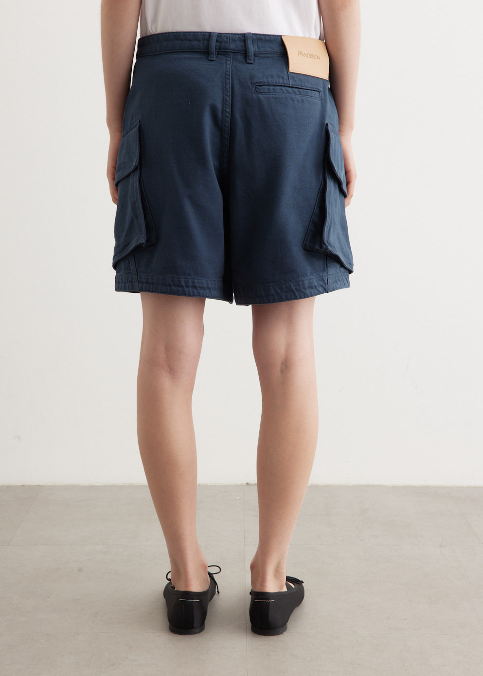 High Waist Cargo Shorts