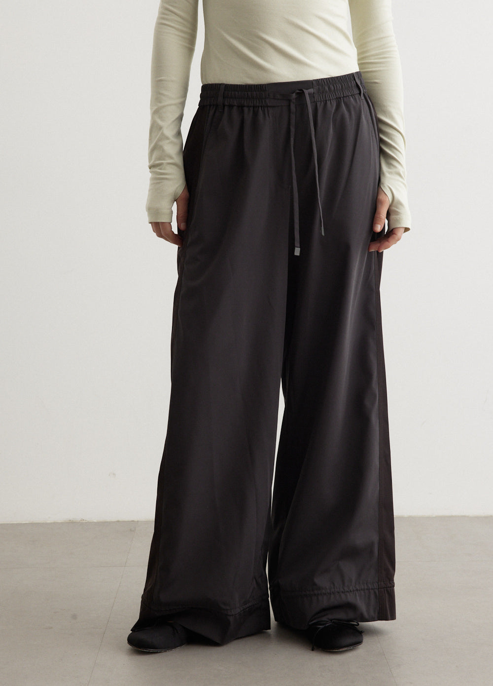 Contrast Banding Pants