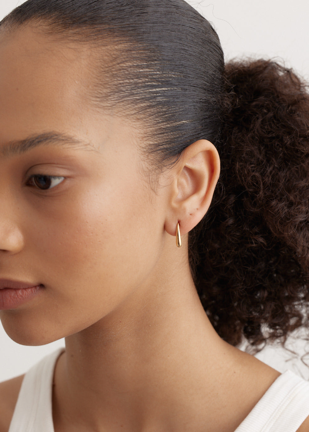 Organic Drop Earrings