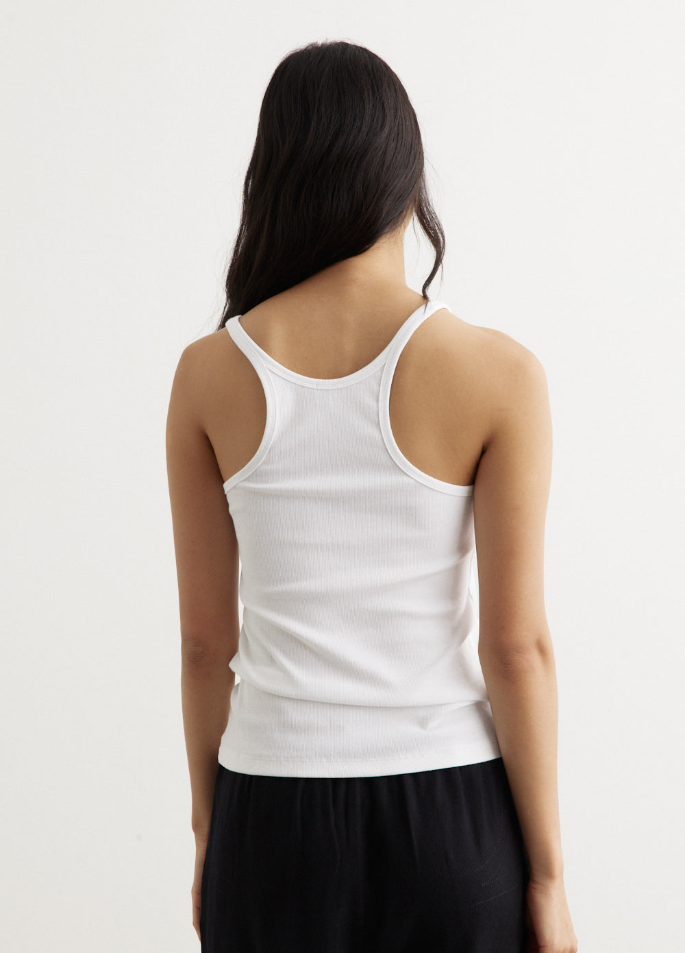 Scoop Neck Rib Tank