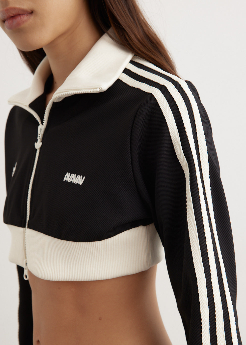 x Avavav Cropped Track Top