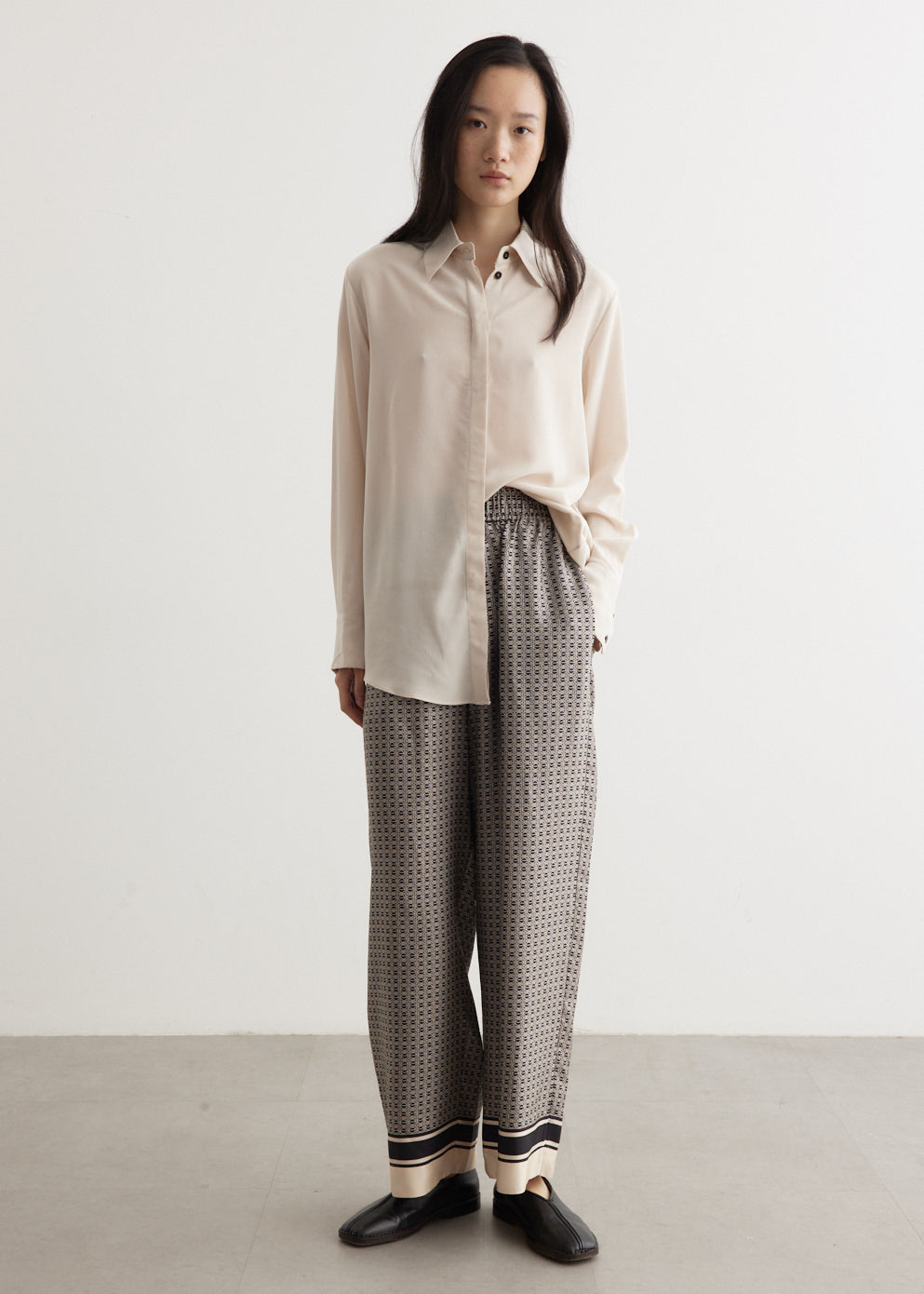 Lilla Silk Shirt