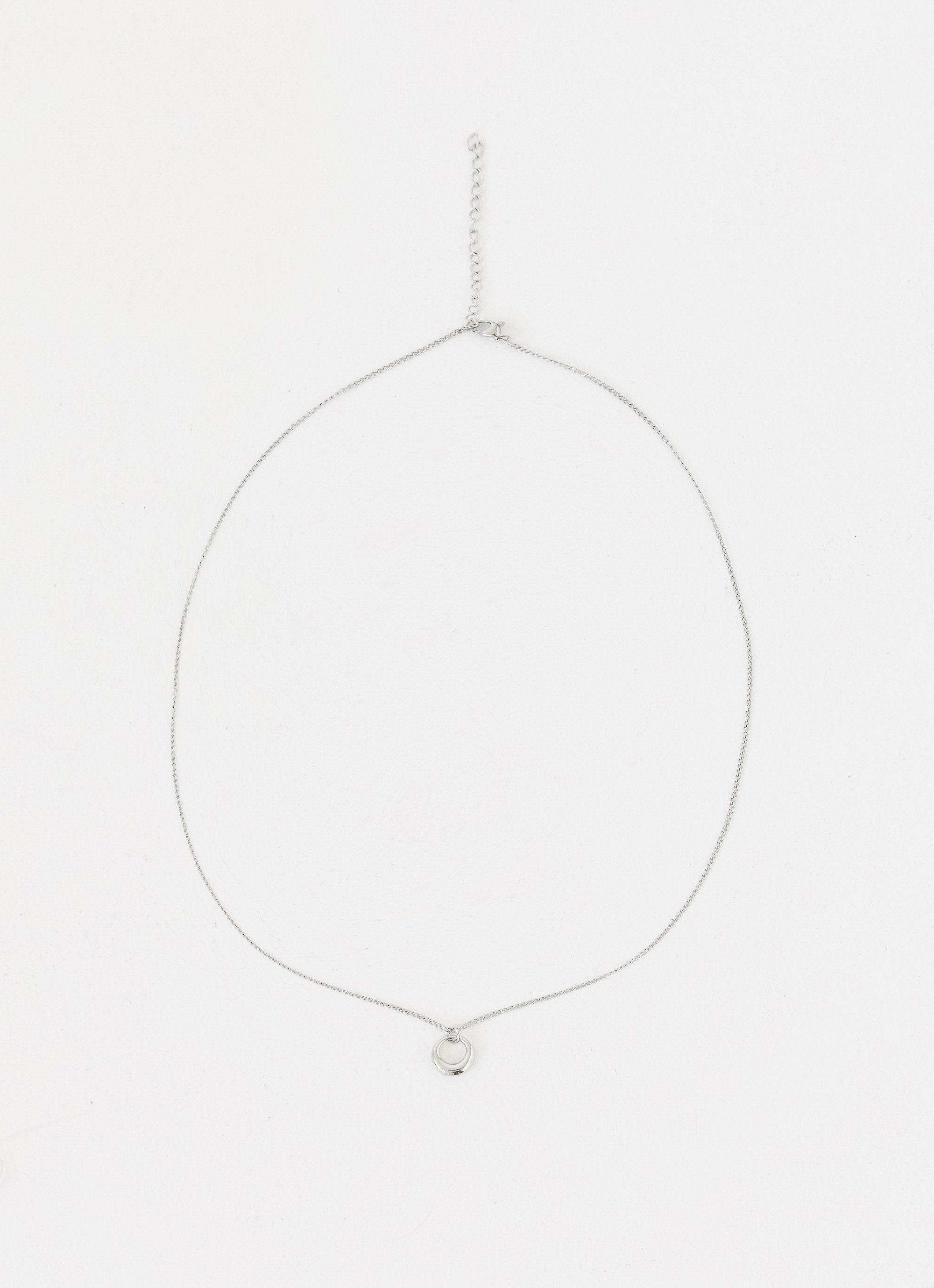 Eulalie Pendant Necklace - Silver