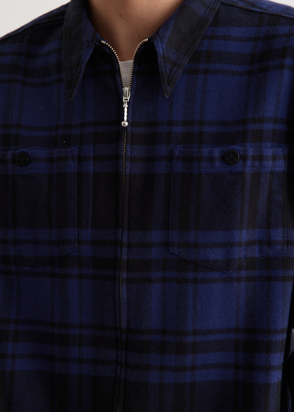 Heavyweight Zip-Up Flannel