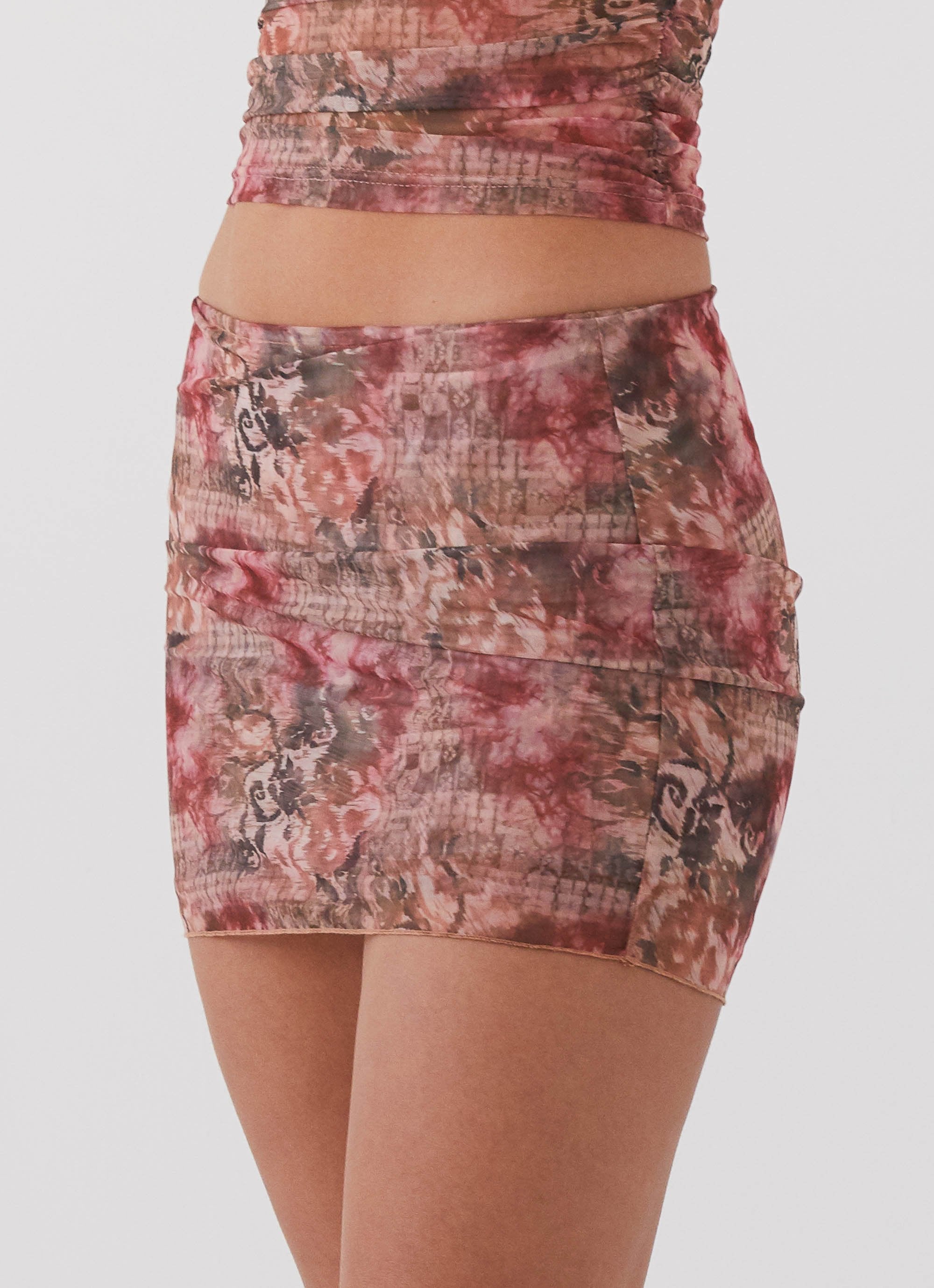 Love Child Mesh Mini Skirt - Palais Floral