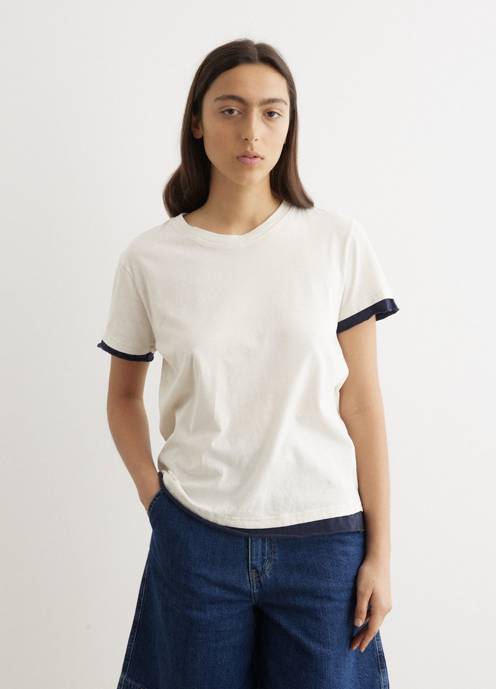 Layered Short Sleeve T-Shirt