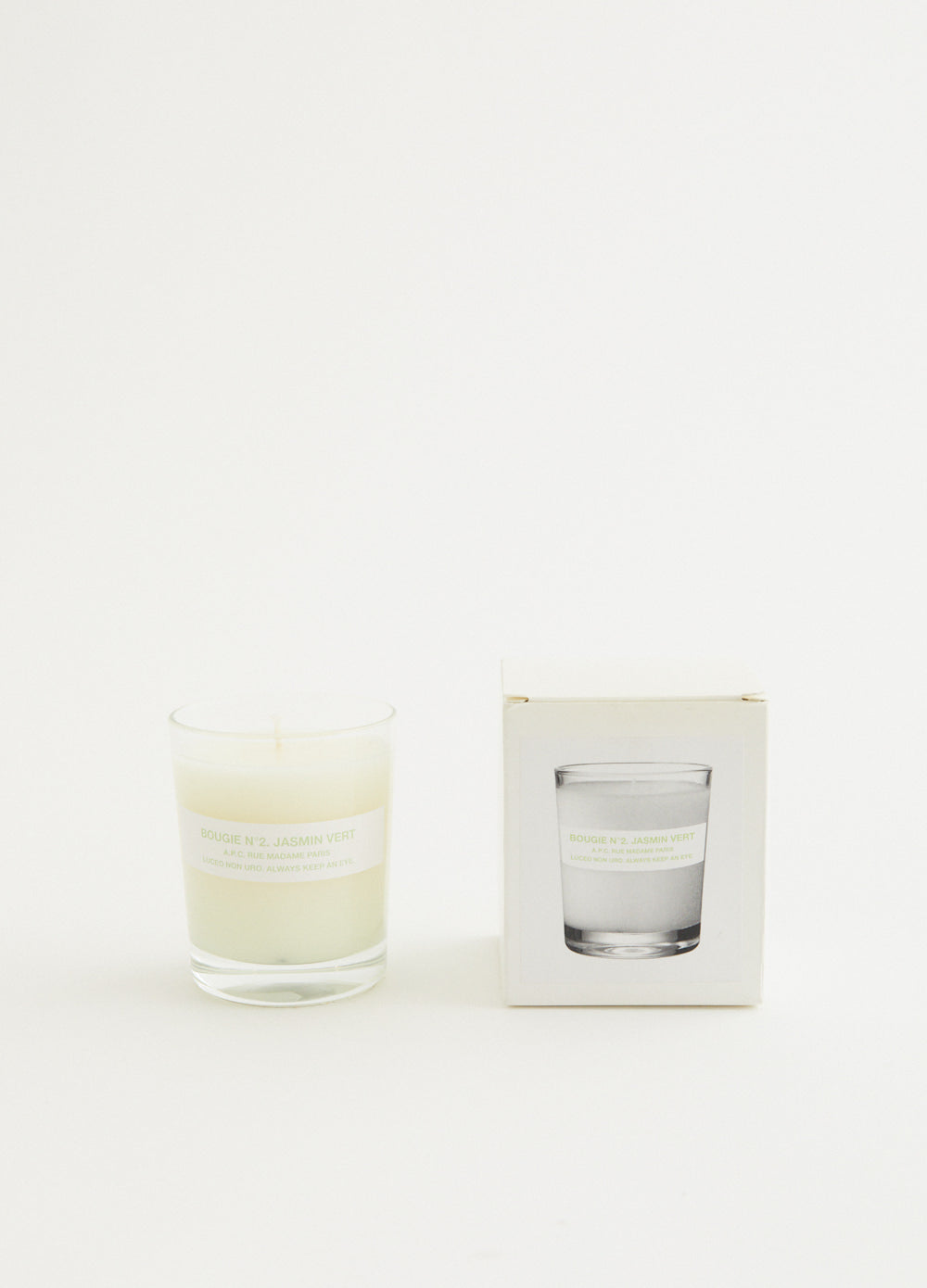 Bougie N°2. Jasmin Vert Candle